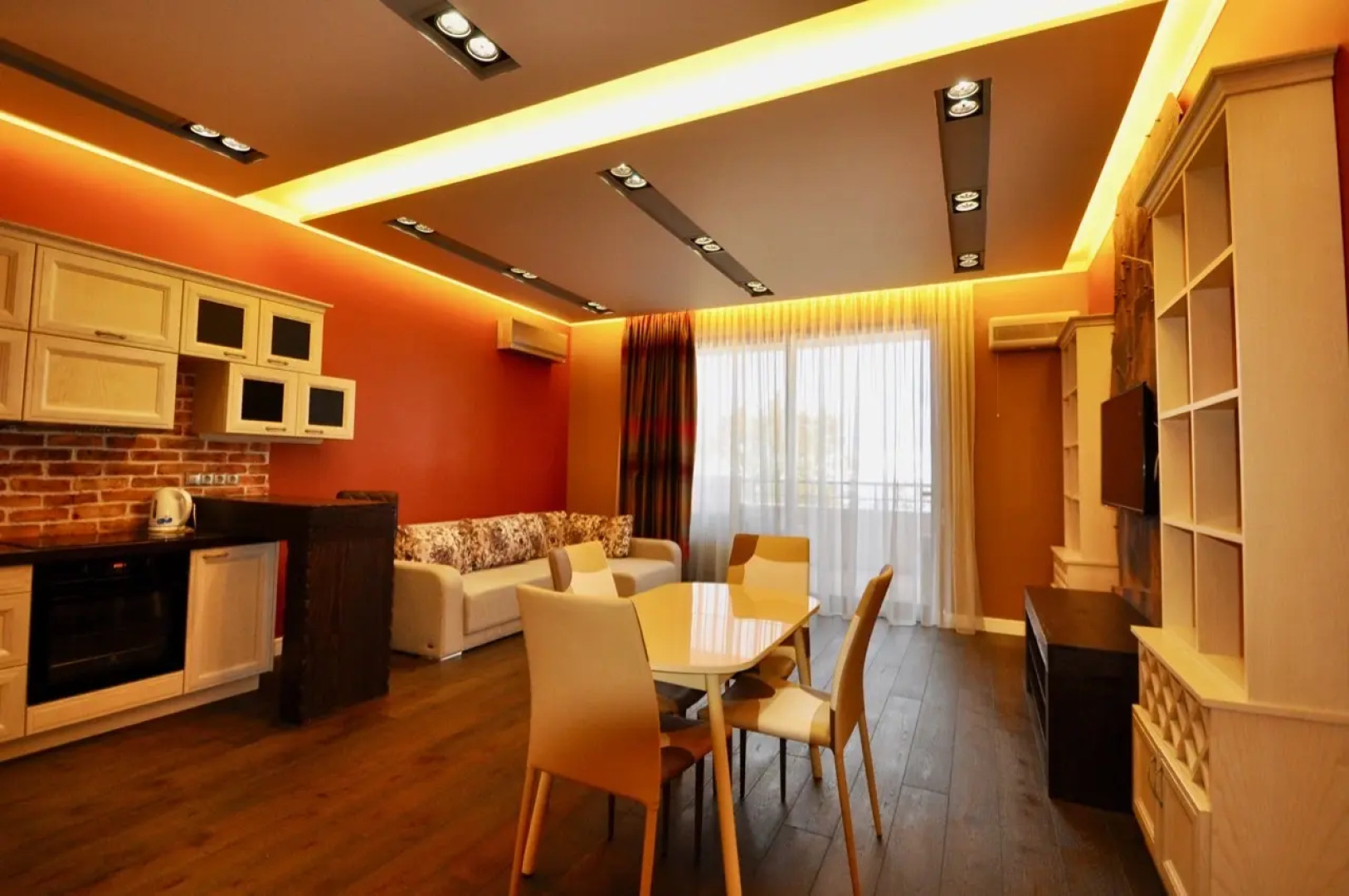 Апартаменты Просторная квартира-студия