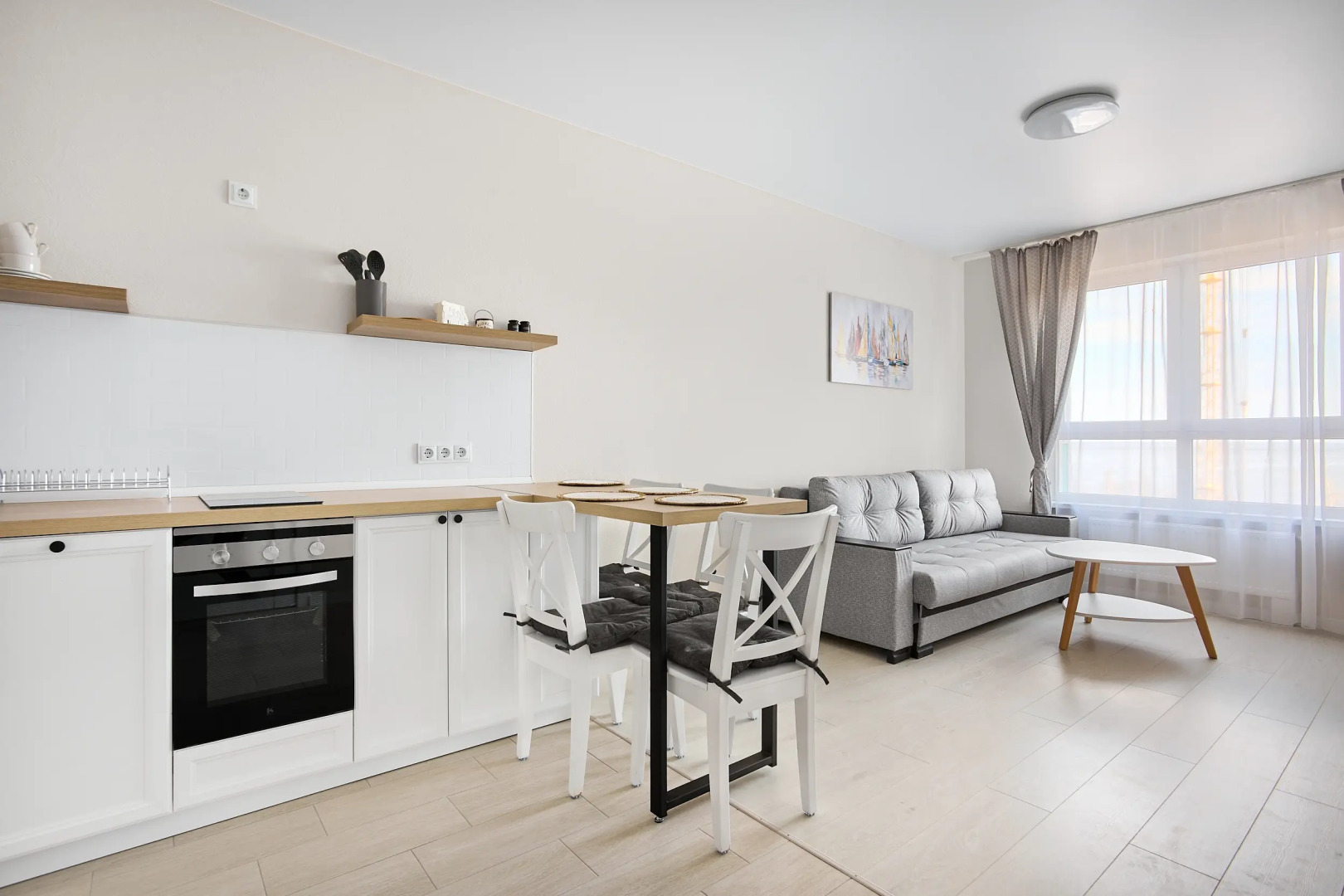 Квартира в новом доме у озера (ап. Нордикхаус 5)