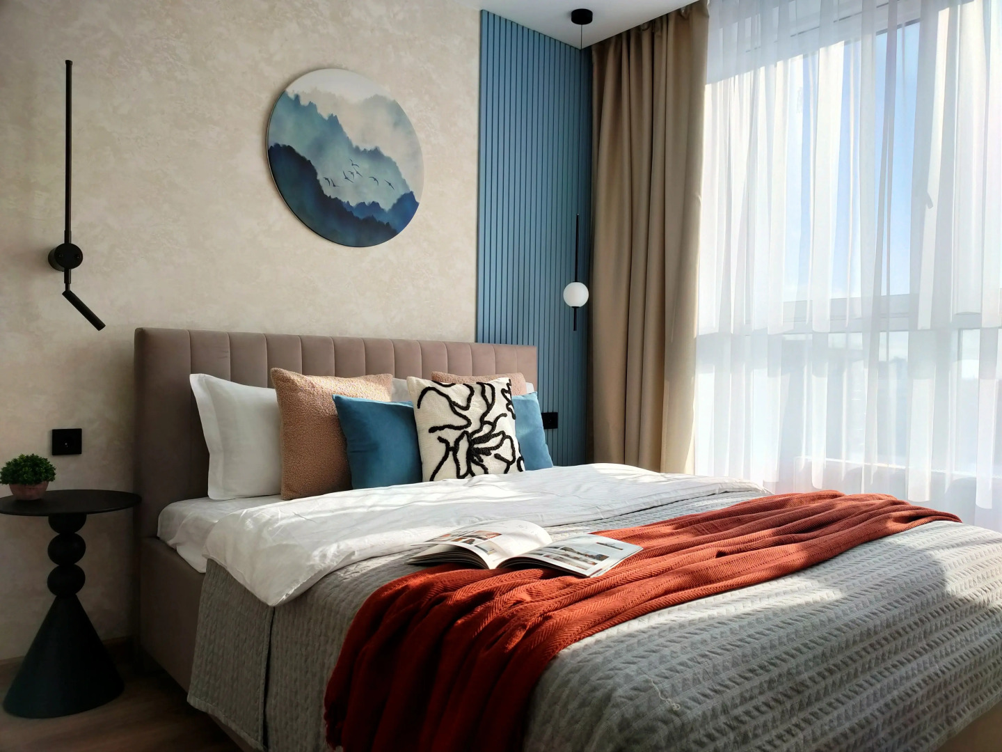 Квартира с красивой террасой на крыше дома в Белгороде