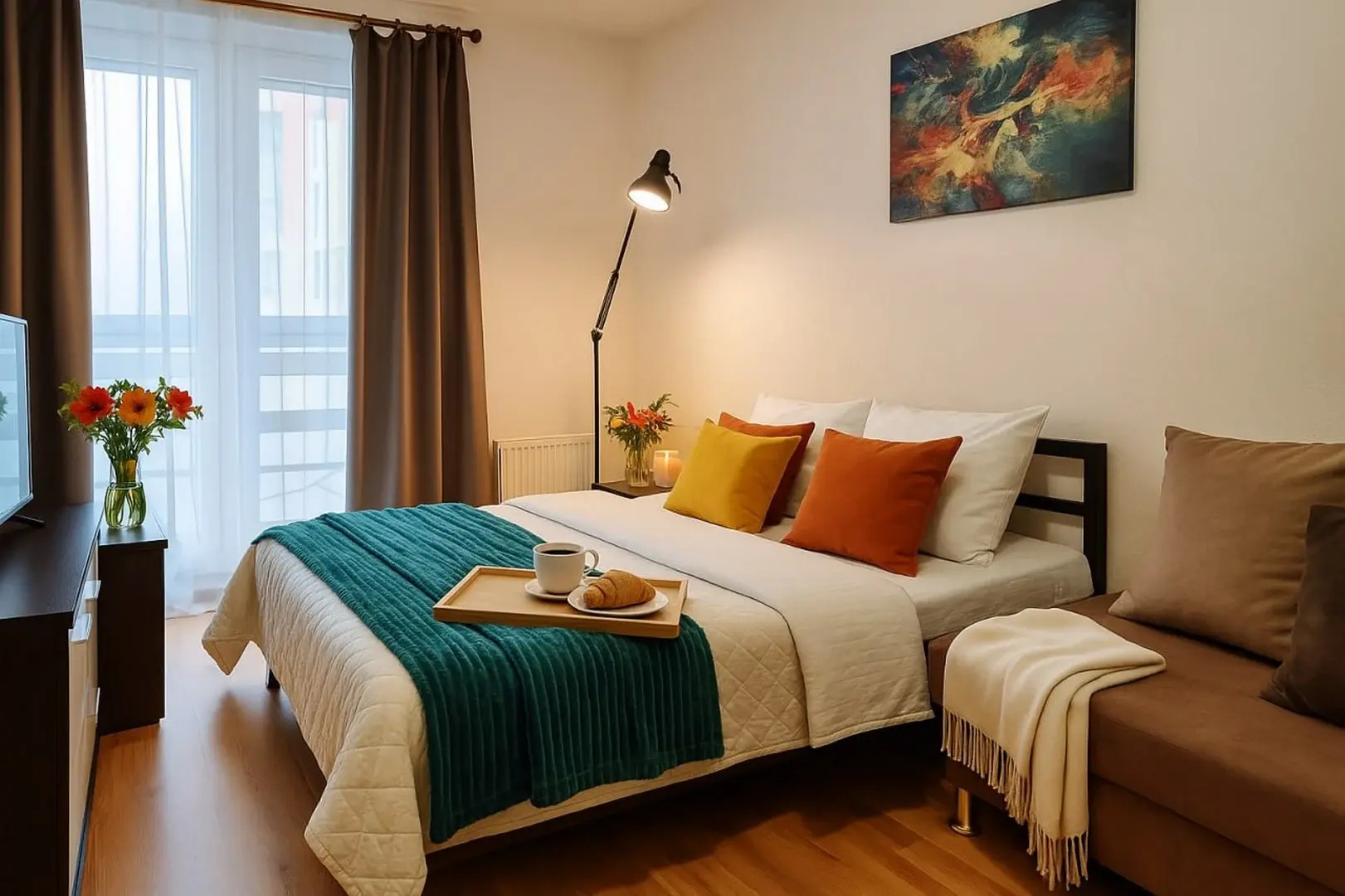 Апартаменты Panda Home эконом в ЖК Европейский