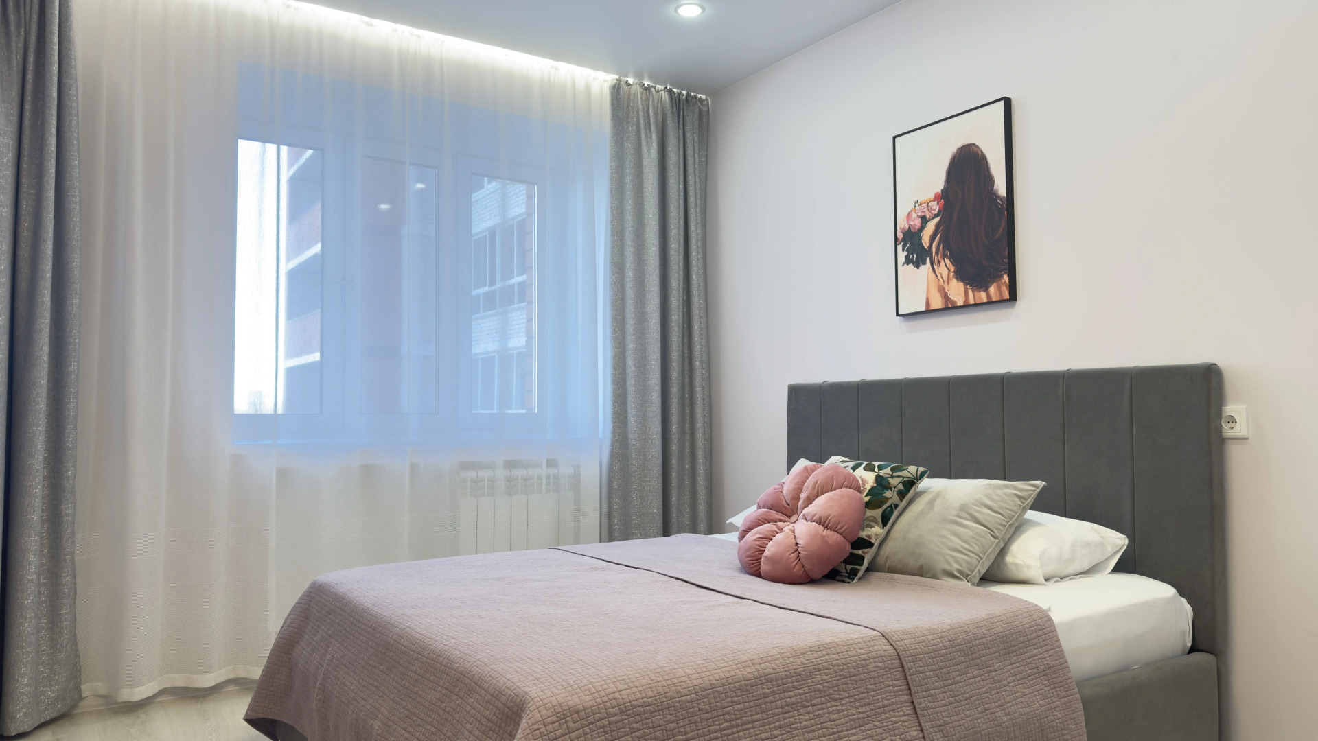 Квартира шикарная с двумя комнатами в центре города