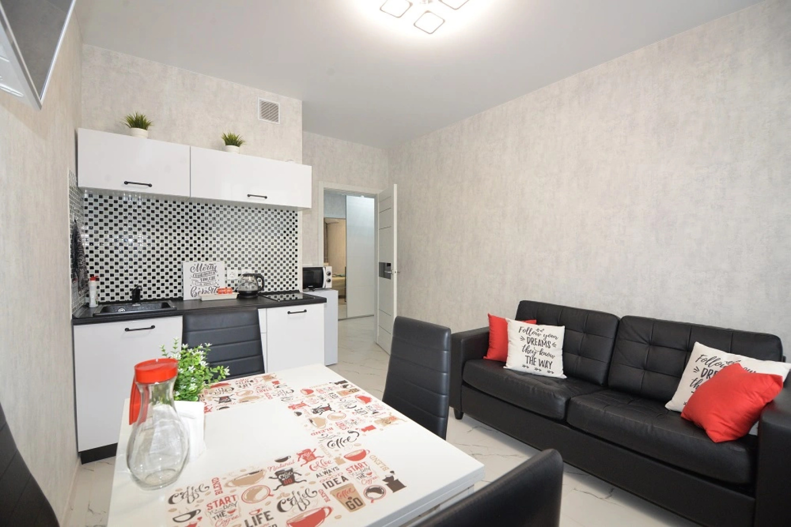 Апартаменты 1к в Казани