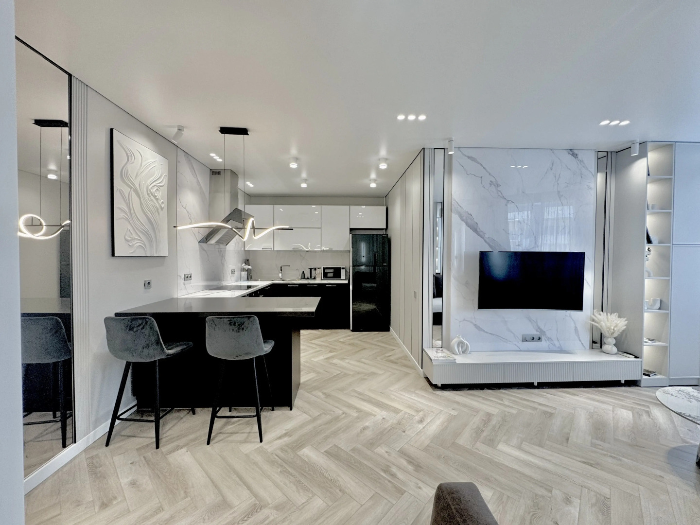 Апартаменты Двухкомнатные апартаменты Некрасов 1