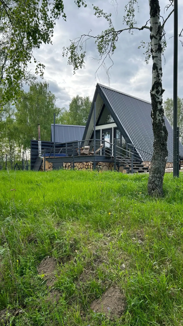 Частный дом Малый афрейм на Березовой