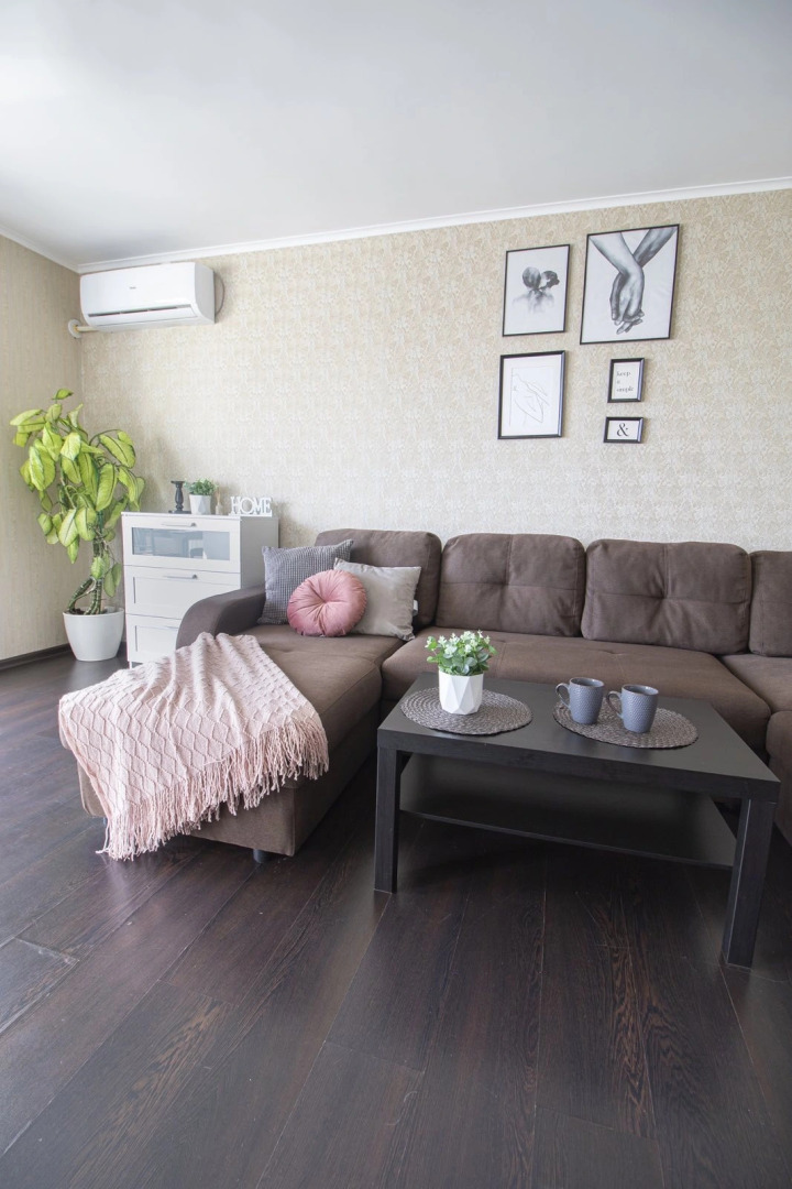 Апартаменты Двухкомнатная квартира на набережной