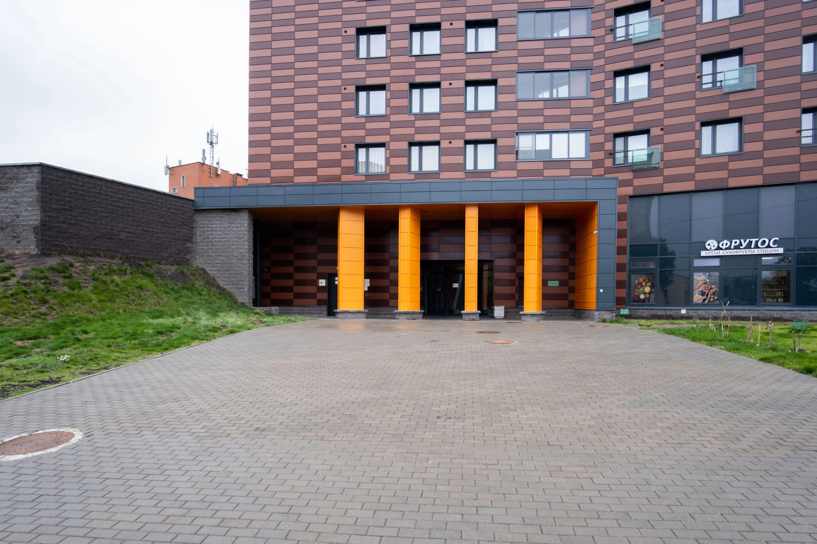 Квартира Olivinn в новом доме на 10 этаже