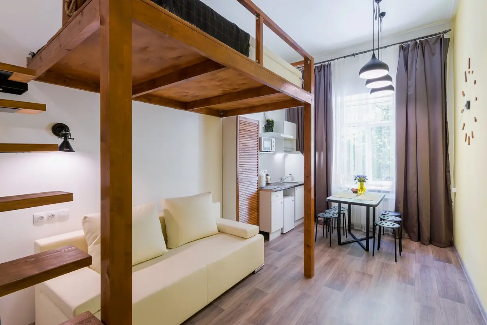 Апартаменты Unua Letero Cтудия 1