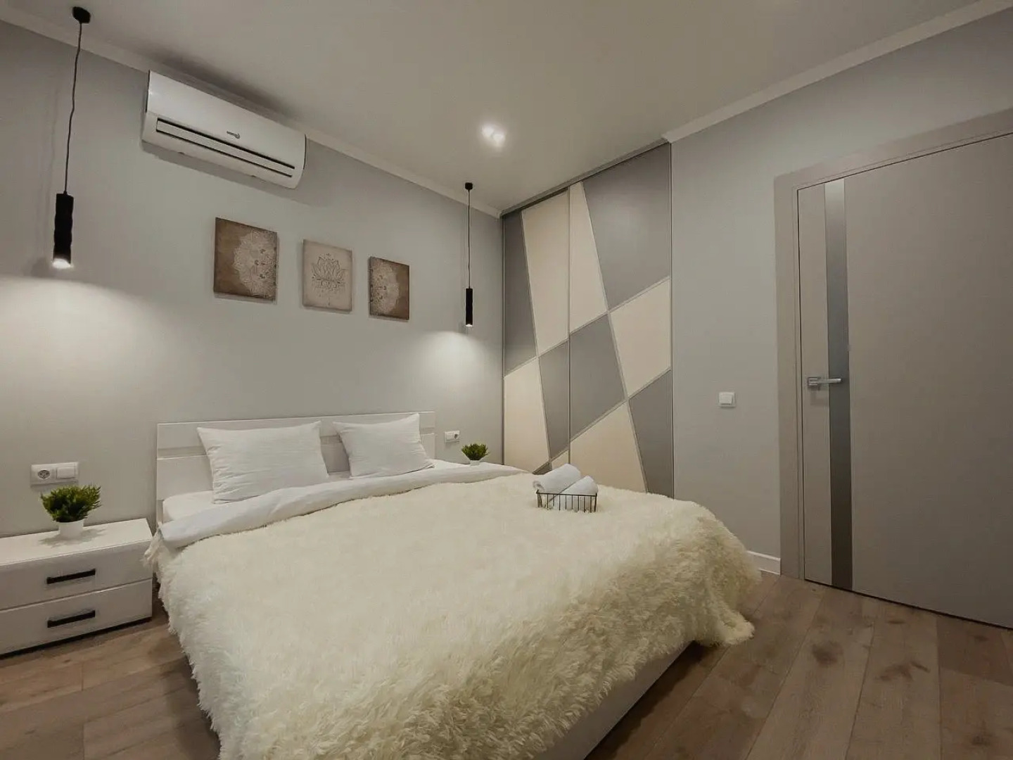 Квартира Green FOX из трех комнат в ЖК Атмосфера