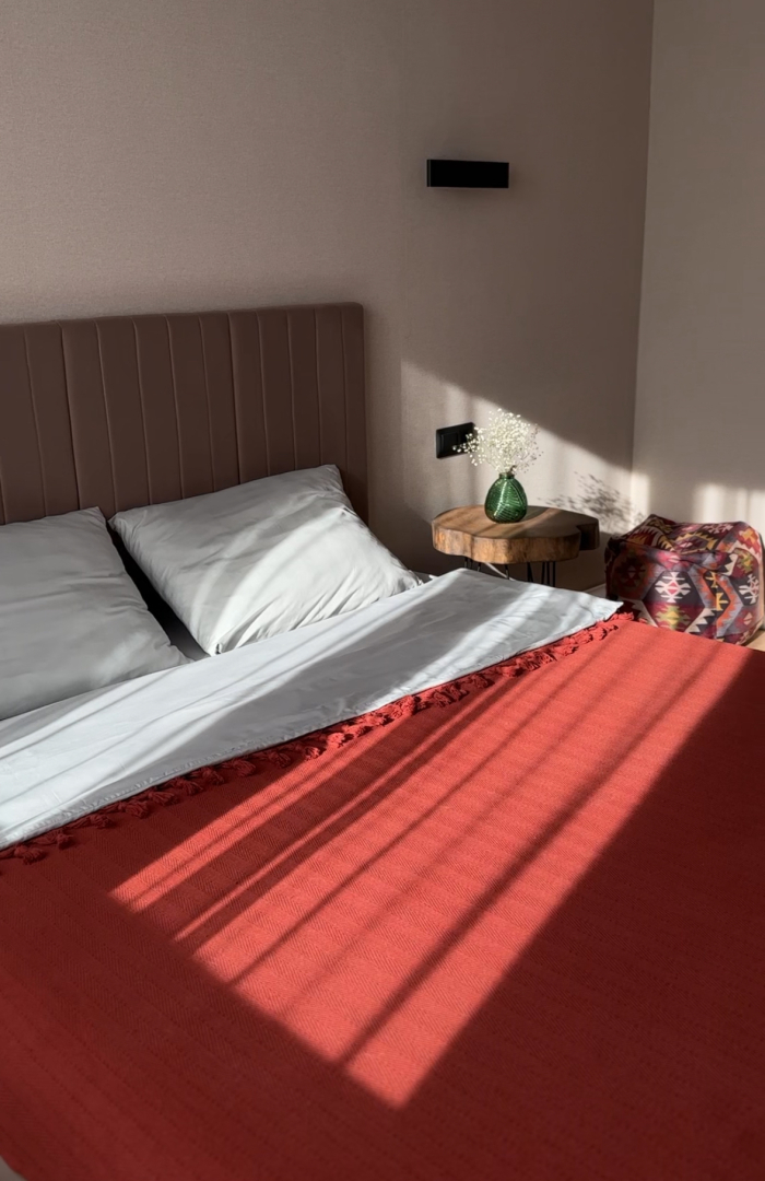 Апартаменты в Центре Города с Видом на Гору