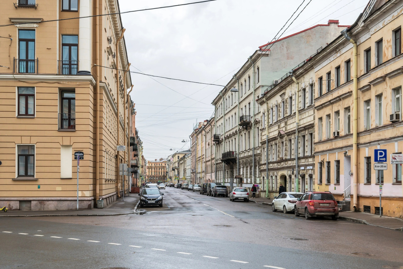 Квартира Трехкомнатная на Канале Грибоедова