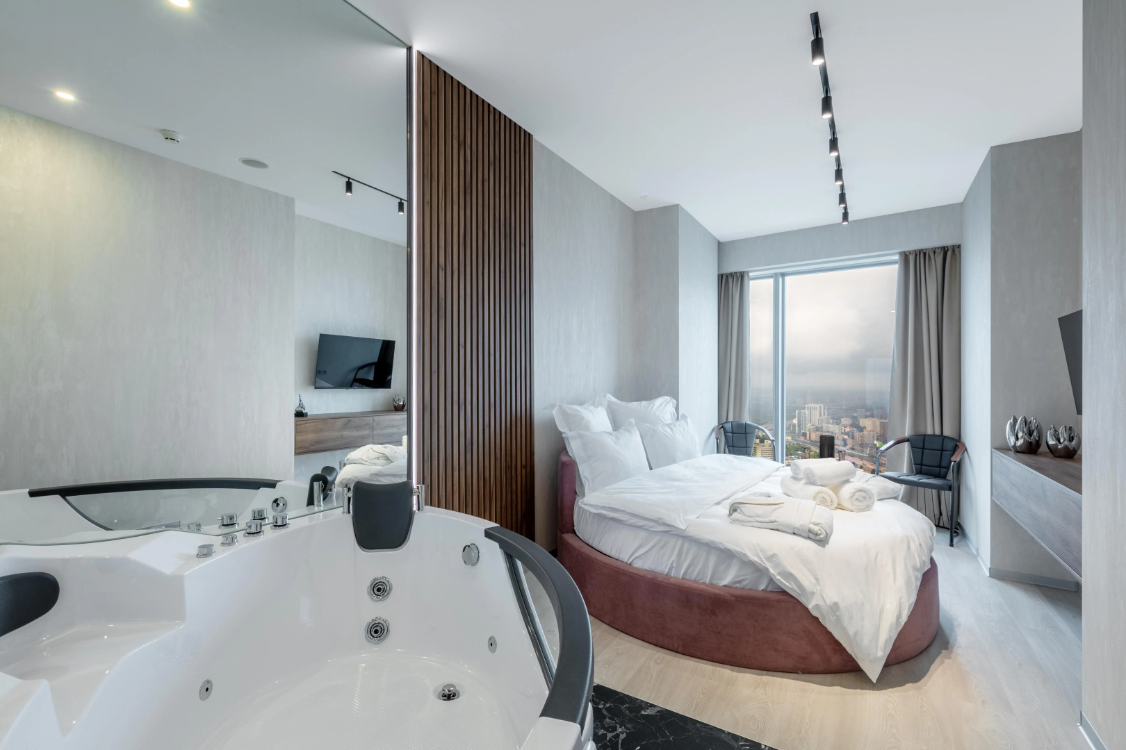 Апартаменты с джакузи в Москва-Сити