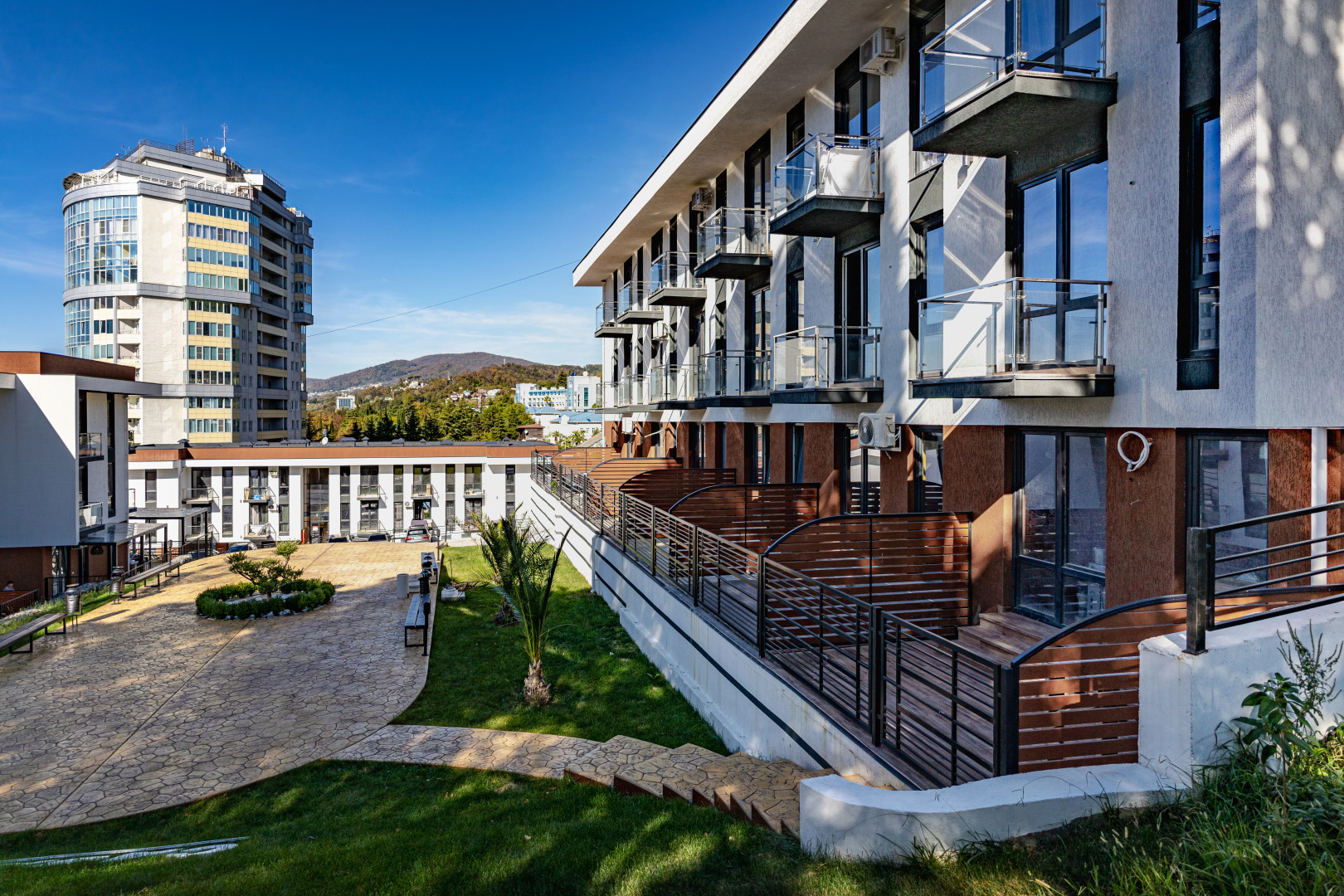 Апартаменты Casablanka Hit с балконом с видом на море