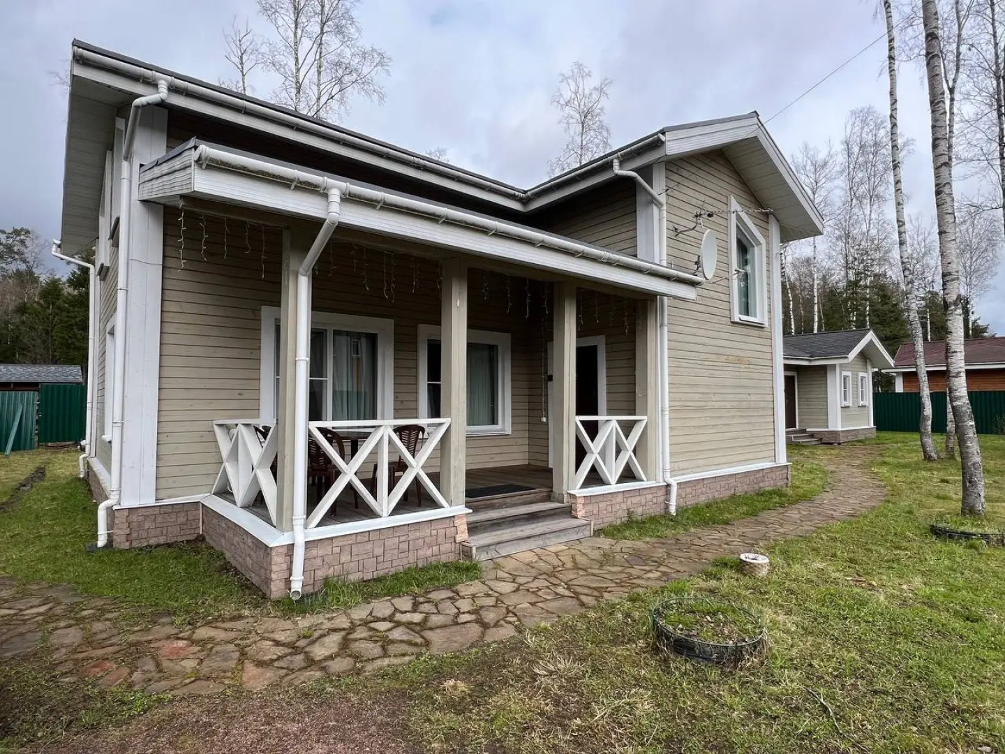 Частный дом У озера