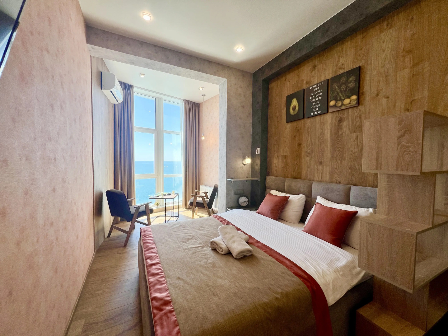 Апартаменты с видом на море