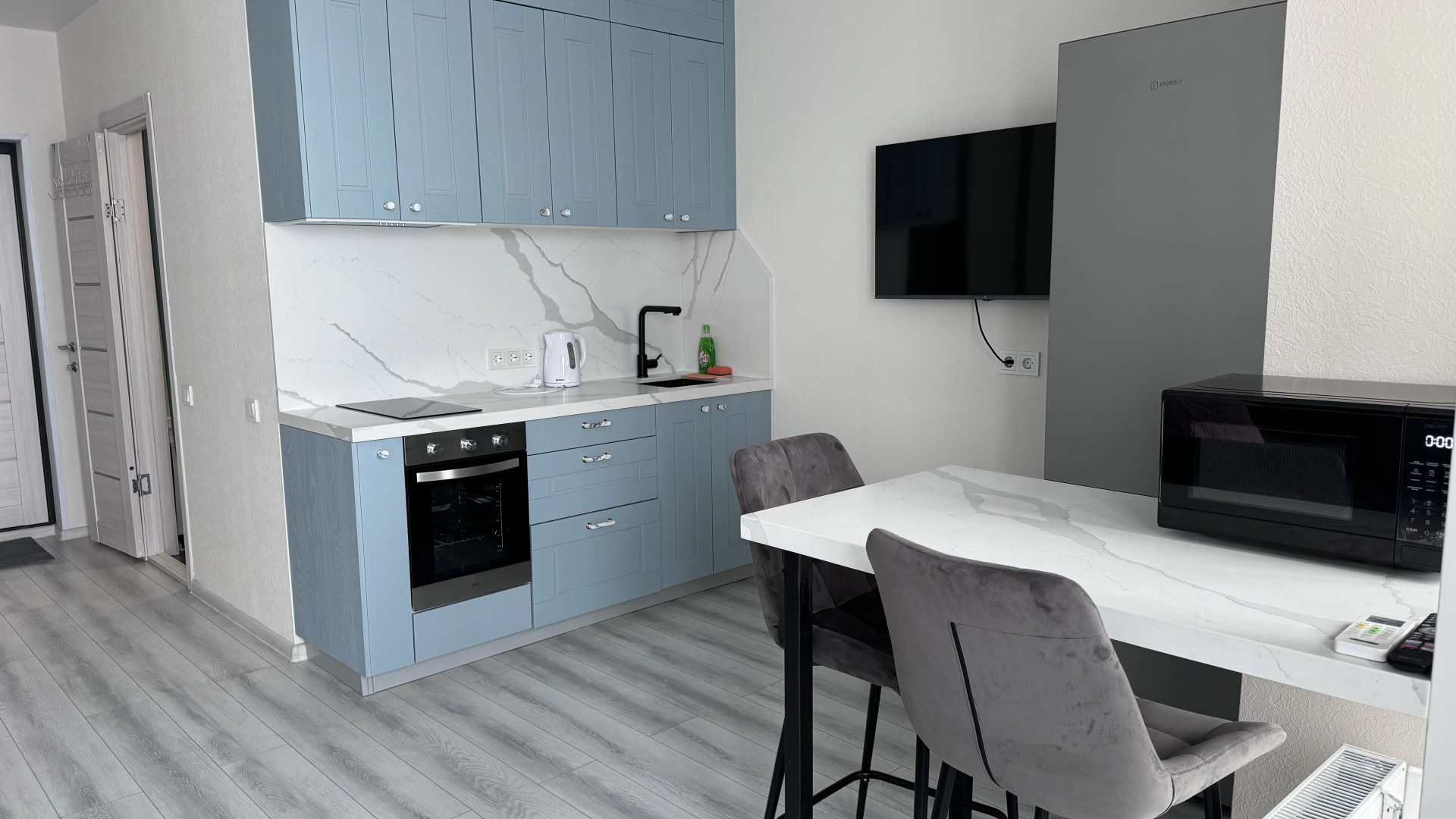 Квартира с видом на город