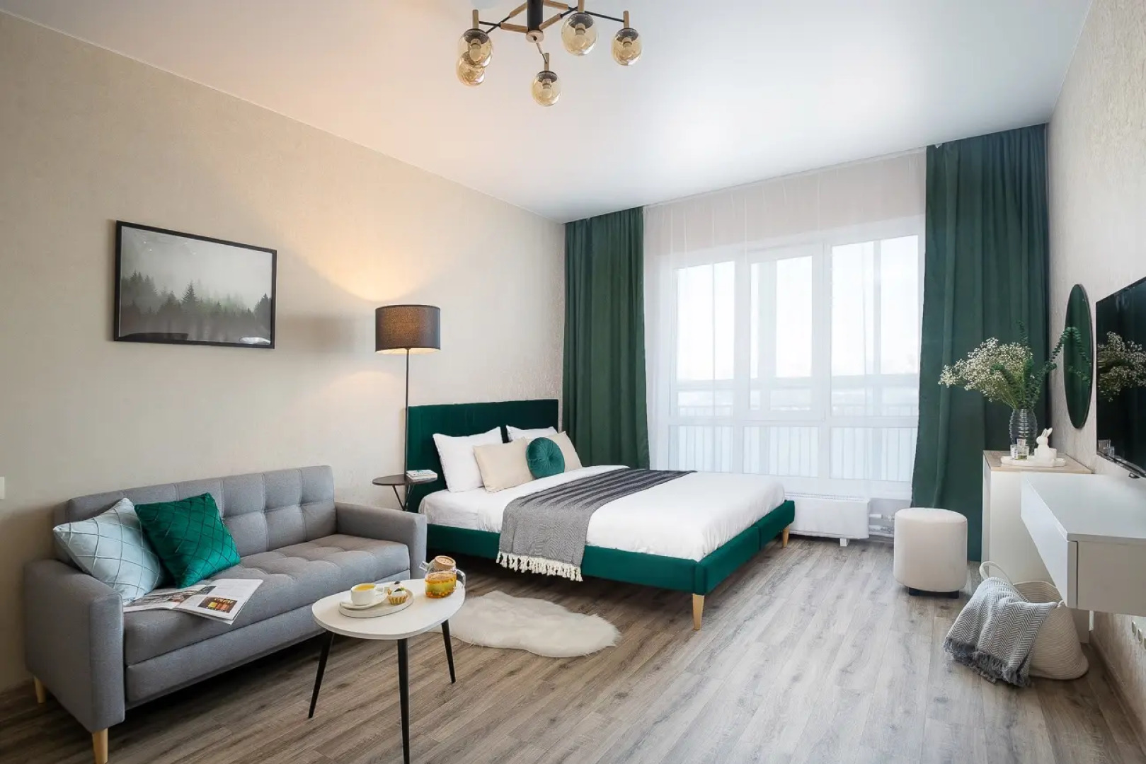 Квартира SleepNsk большая двушка с видом на реку около Аквапарка