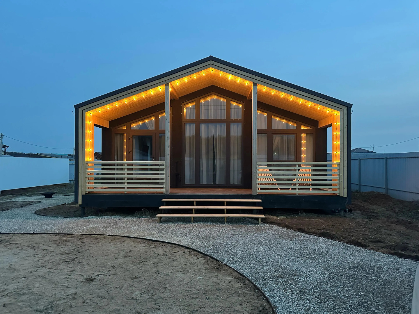 Частный дом Барнхауз с баней