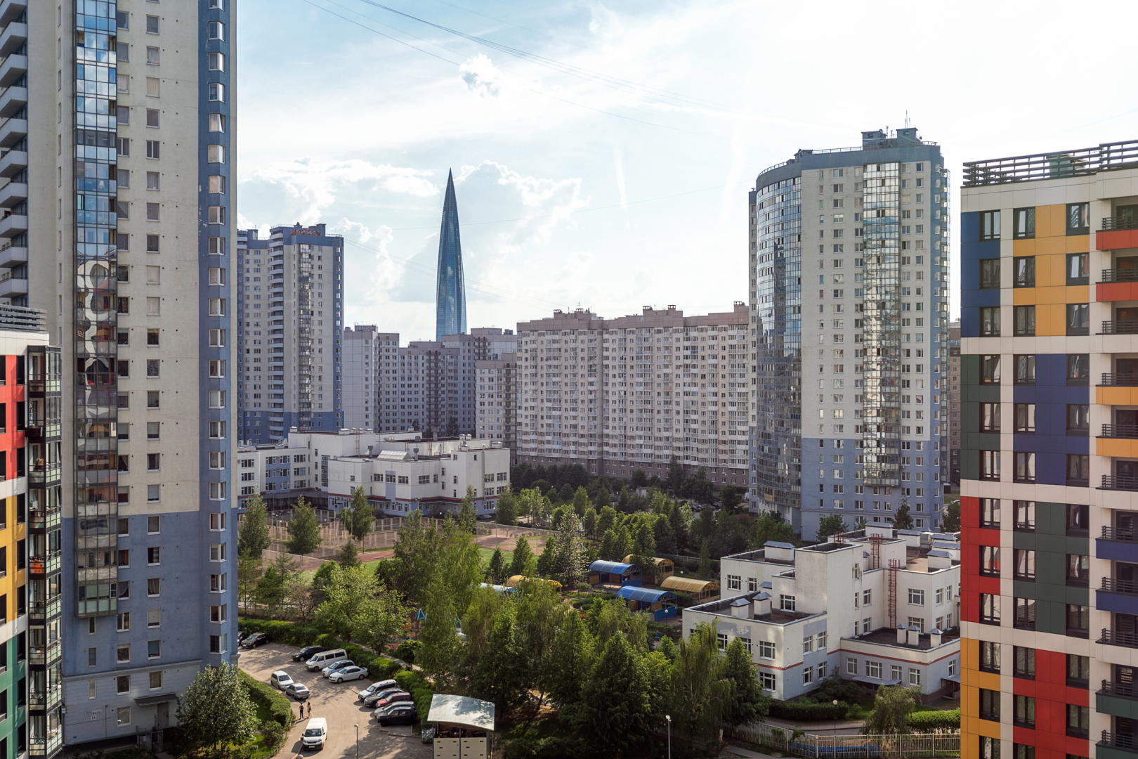 Апартаменты с видом на Лахту