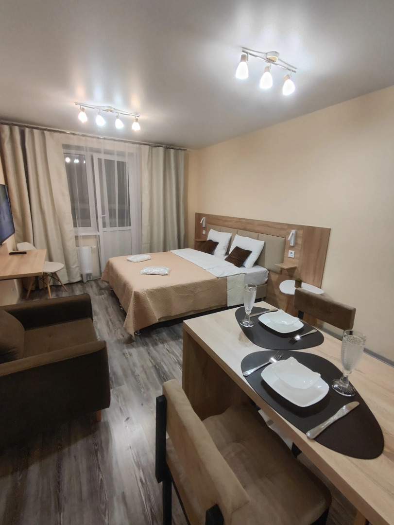 Квартира Уютная студия в новом ЖК Макаринская роща