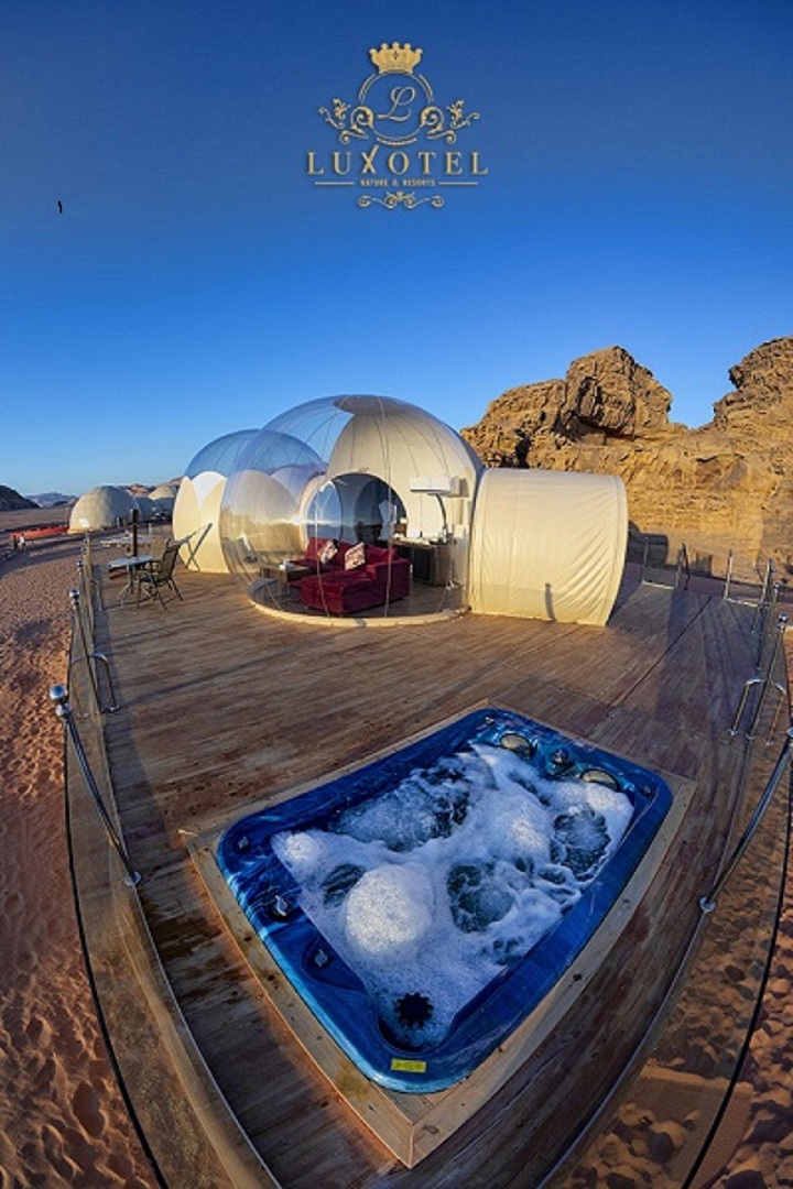 Кемпинг Wadi Rum Bubble Luxotel