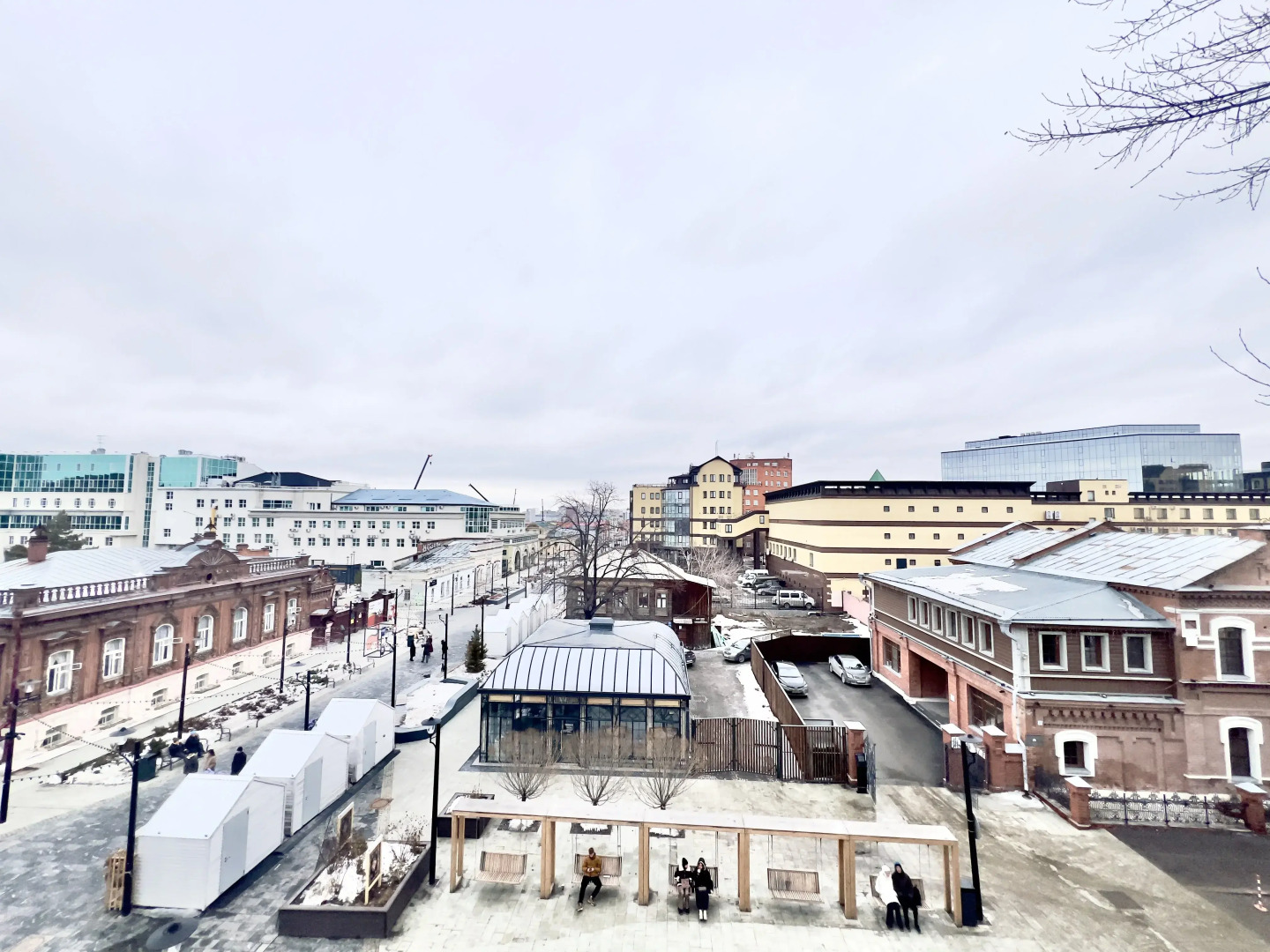 Апартаменты ВыДома на Тюменском Арбате с видом на Бульвар Дзержинско