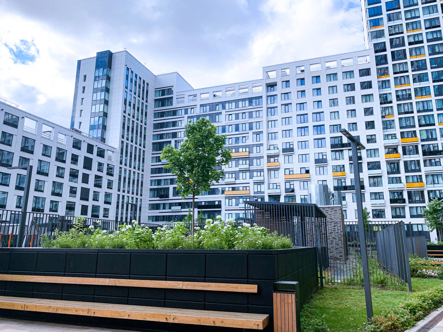 Апартаменты Просторная студия в ЖК Хедлайнер с видом на небоскребы Москва-Сити