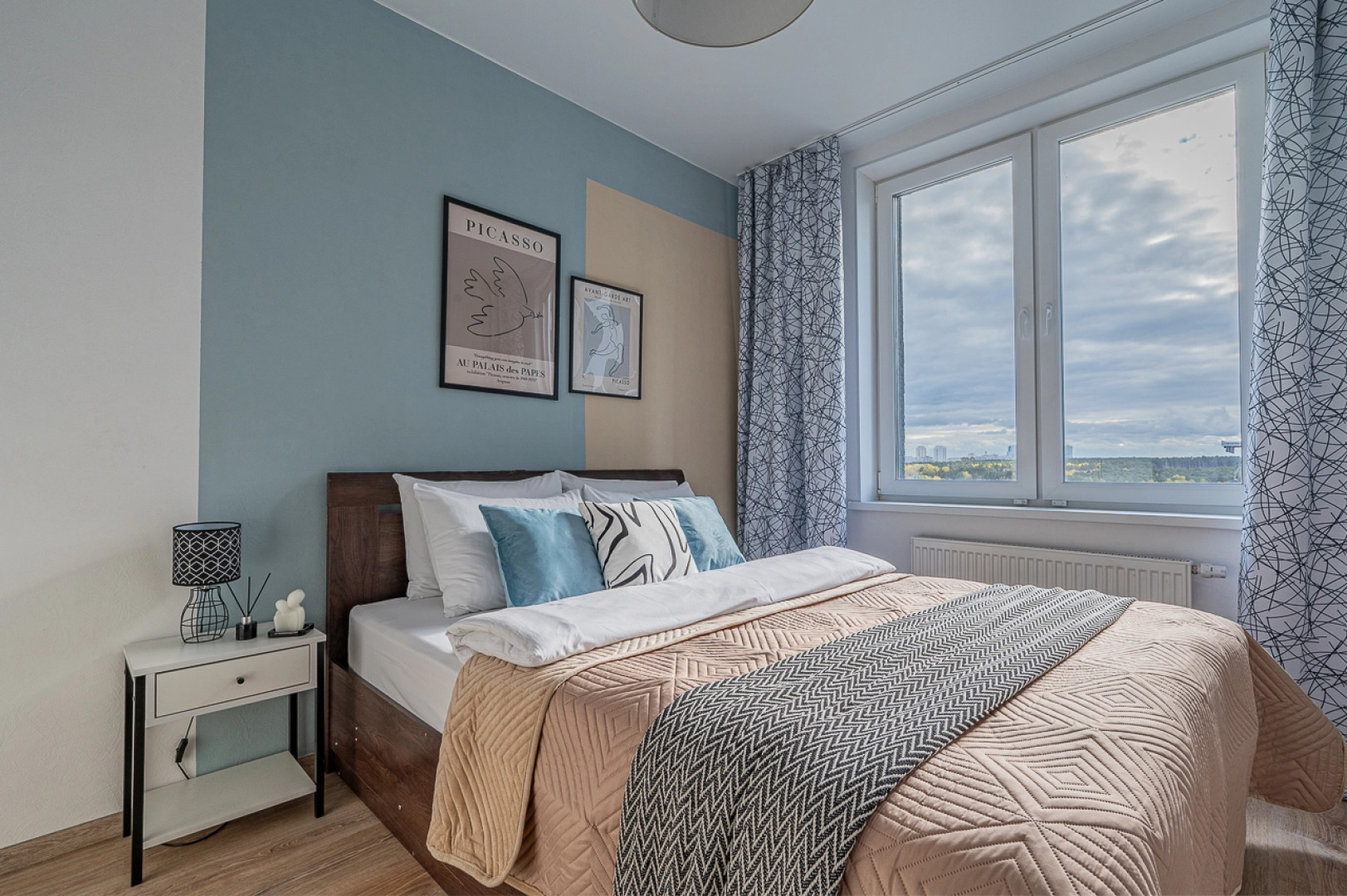 Квартира Современные Апартаменты Рядом с Метро Ботаническая