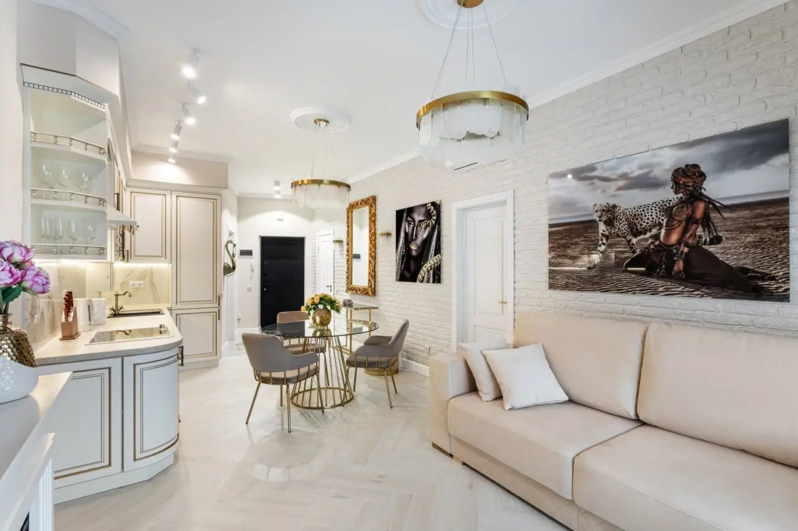 Квартира Золотая бухта с видом на реку