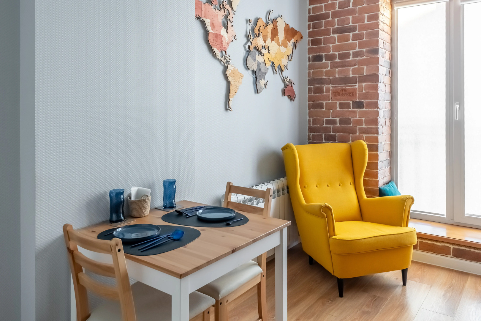 Квартира AURA на 6 этаже в стиле лофт