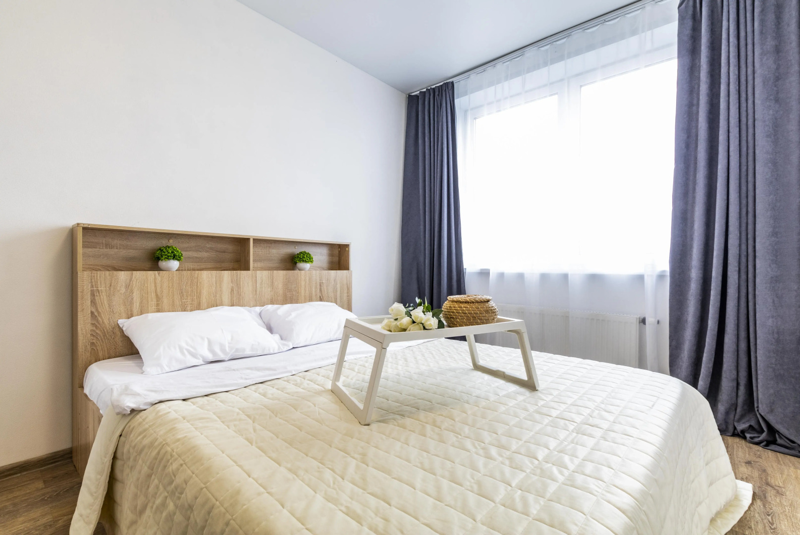 Квартира евродвушка BeGuest Крауля 89а для 4х гостей