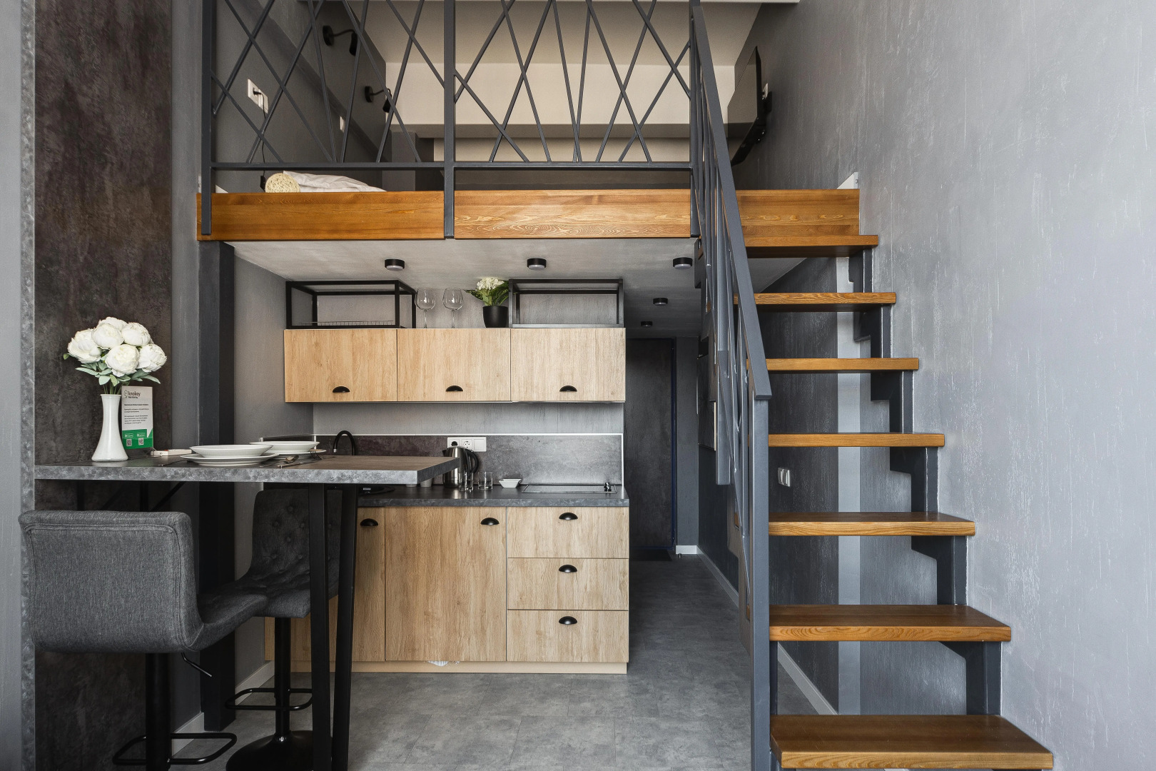 Апартаменты Knokey Лофт ФМ