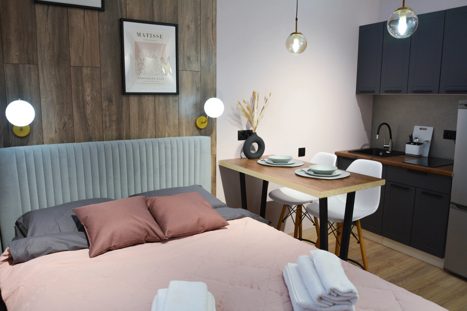 Квартира Уютная студия в ЖК Испанские кварталы