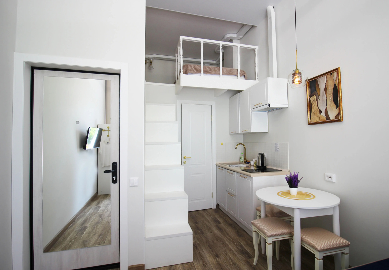 Апартаменты Студия двухуровневая