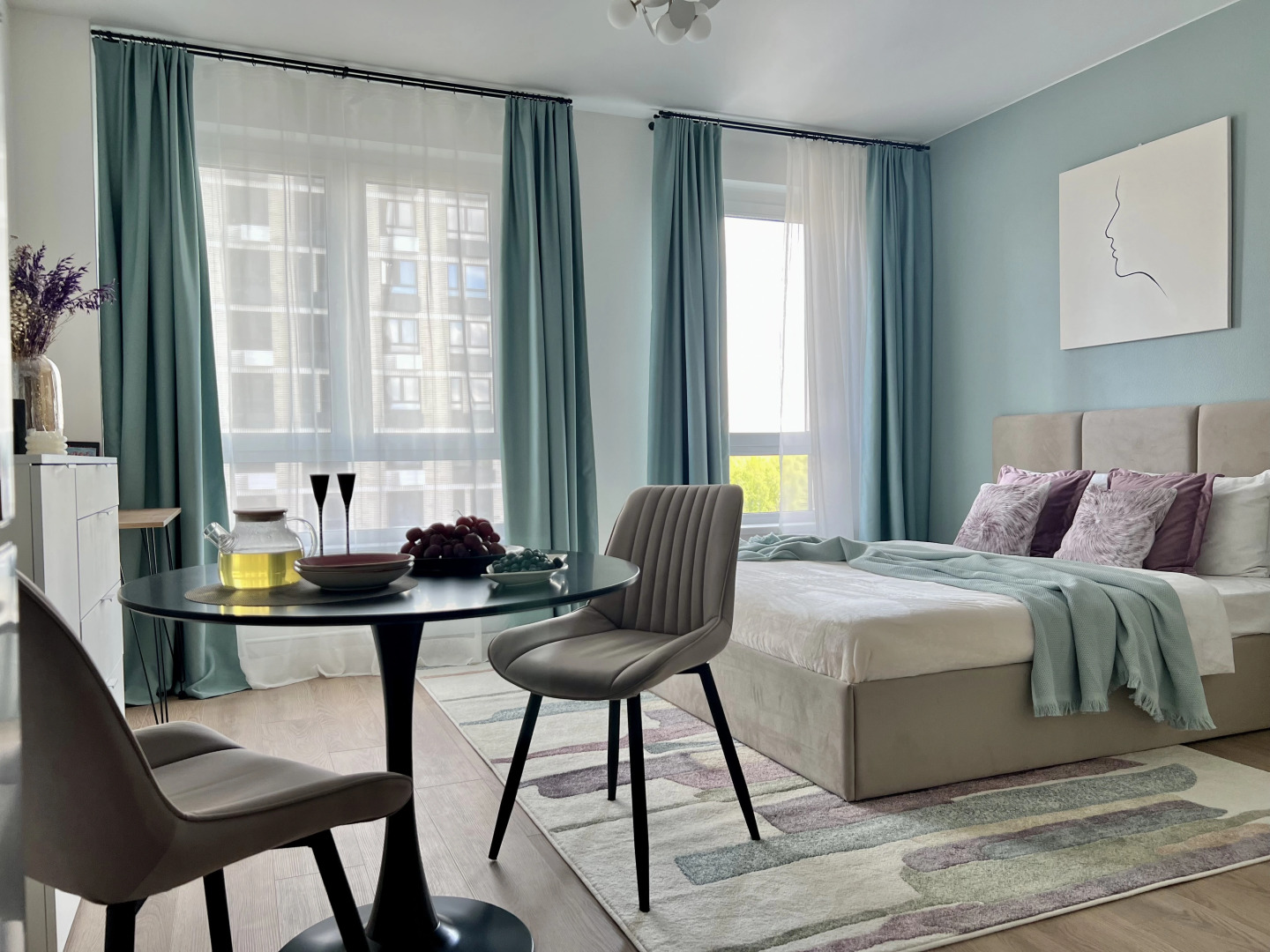 Квартира Дизайнерская студия у метро Озёрная