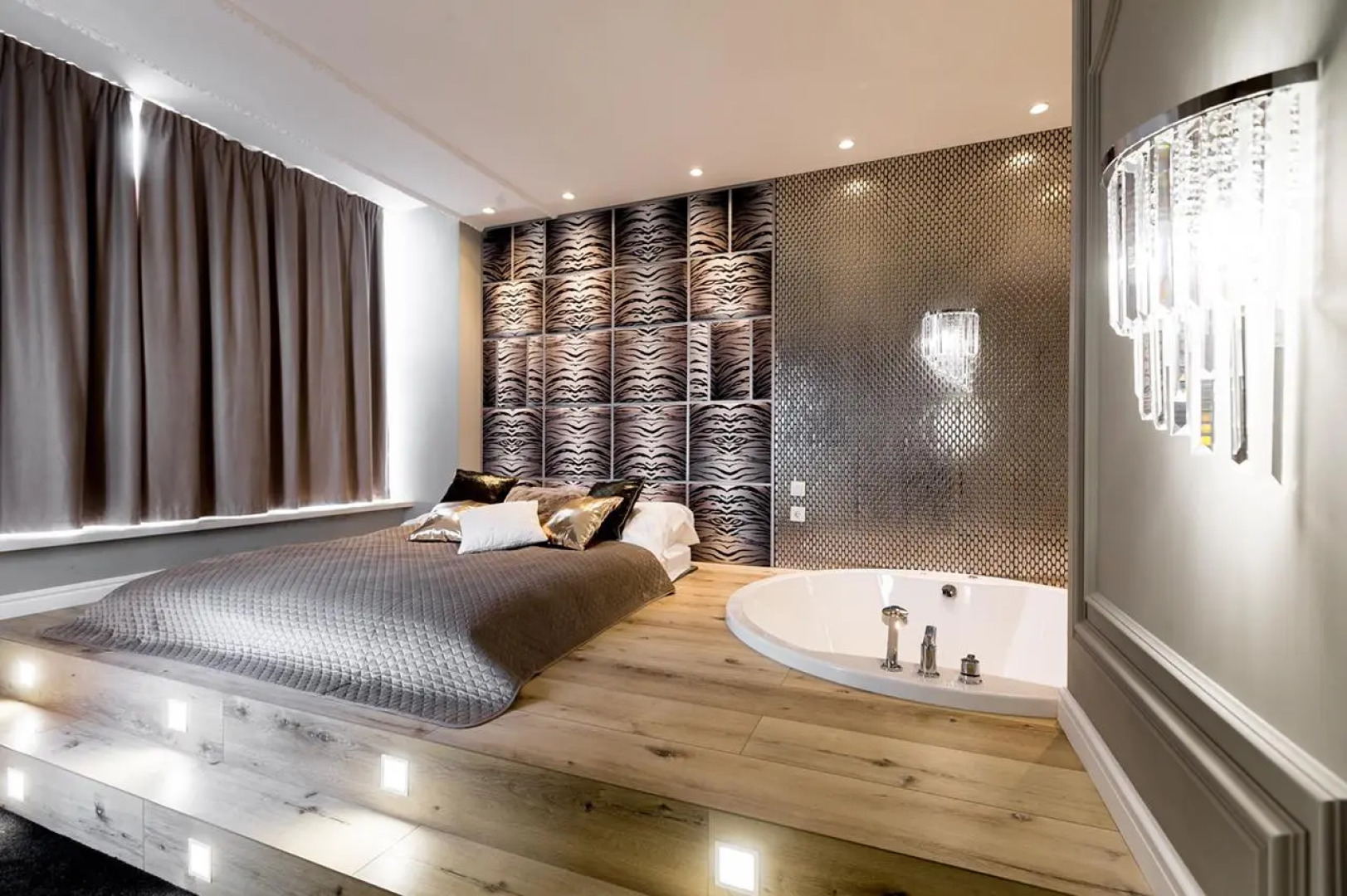 Апартаменты Luxe c Джакузи