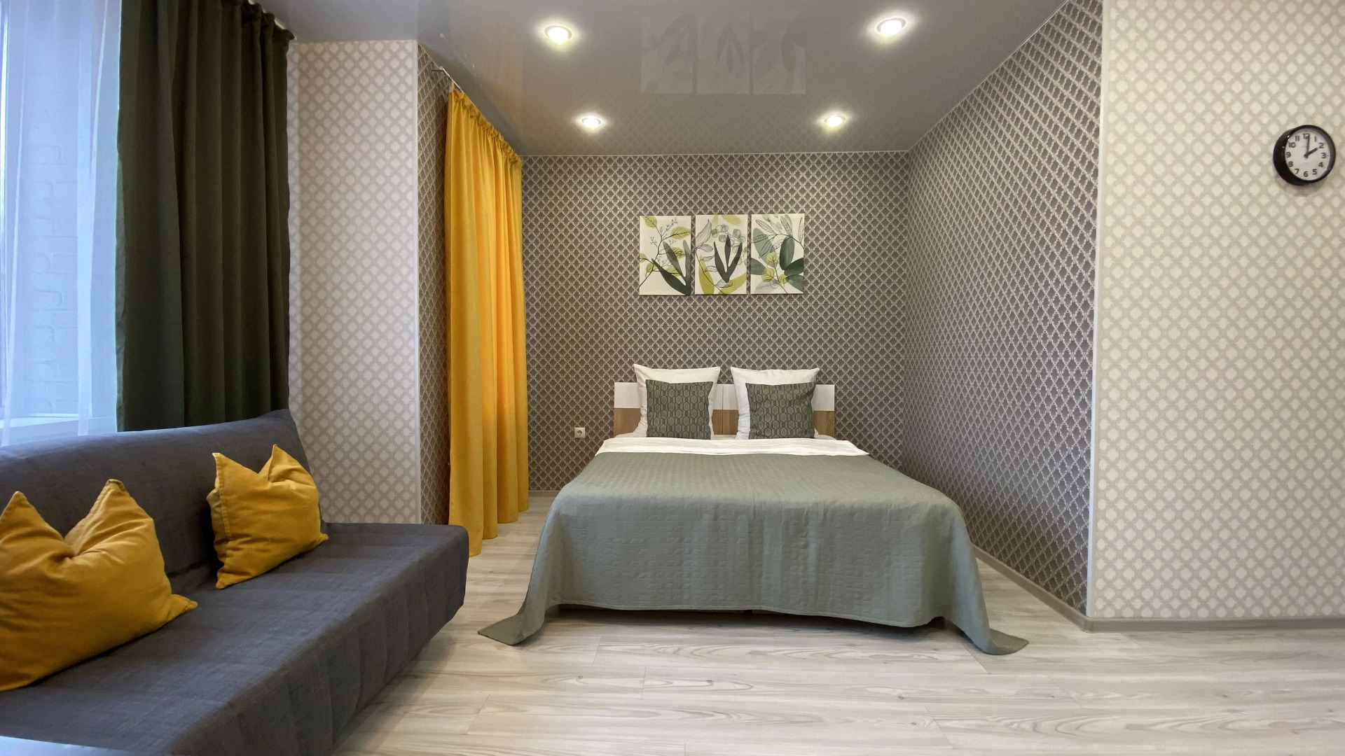 Уютные апартаменты.