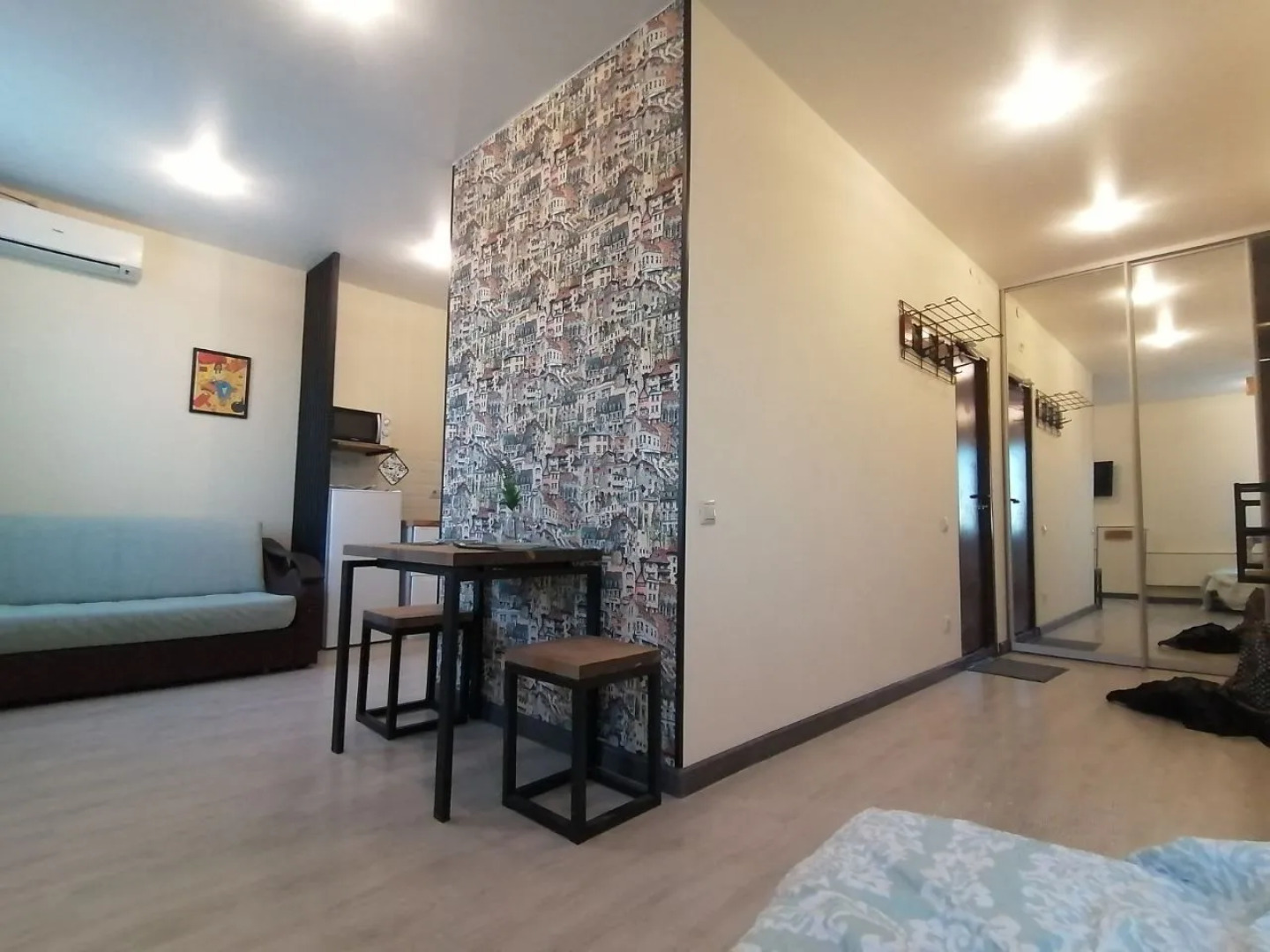 Квартира с панорамным видом на Волгу