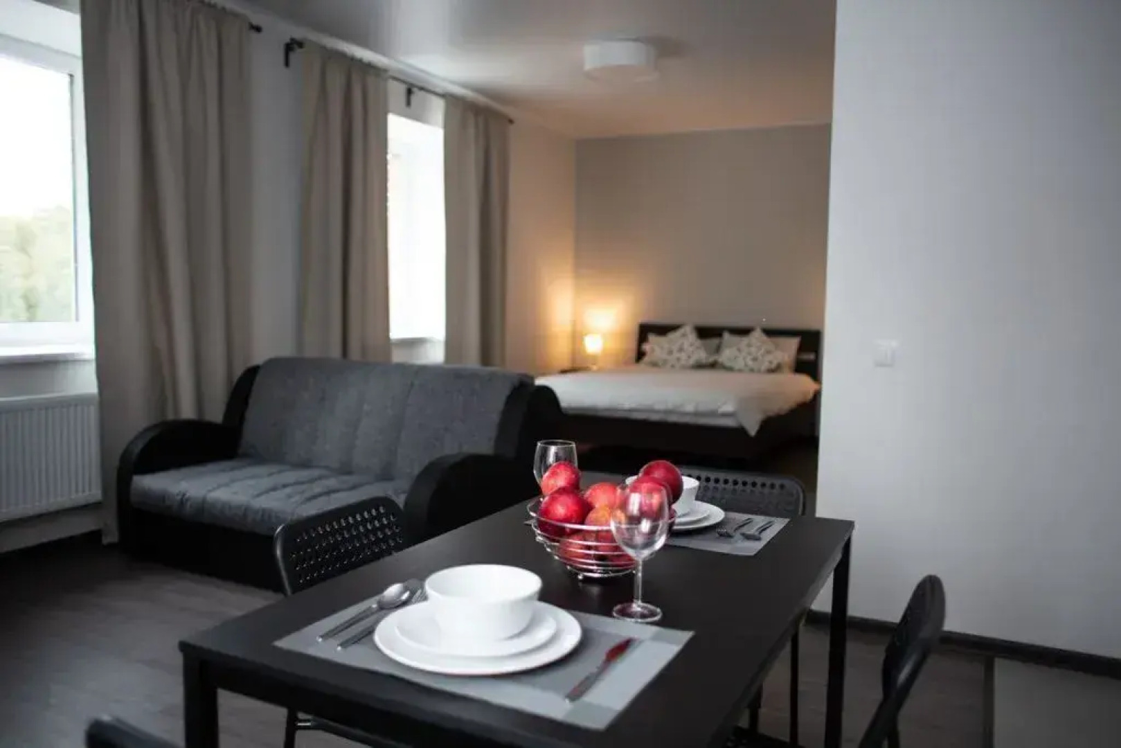 Квартира студия  в Доме с видом на Лавру