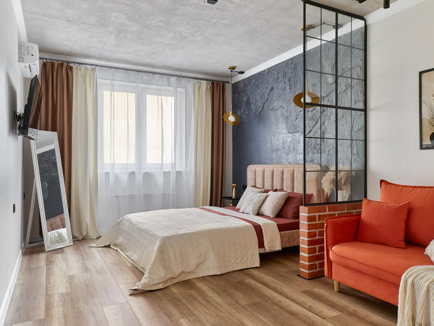 Апартаменты Стильные с современным ремонтом до 4 гостей