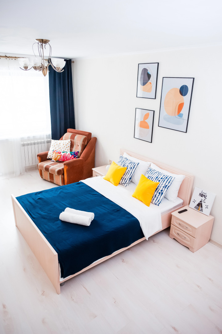 Апартаменты Семейный Уют Yellow Book Возле ЖД Вокзала