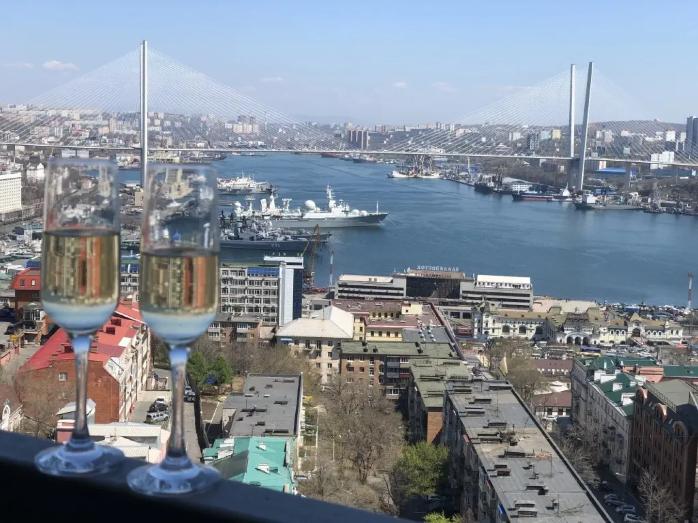 Апартаменты Central Vladivostok 2-х Комнатные Апартаменты с Балконом