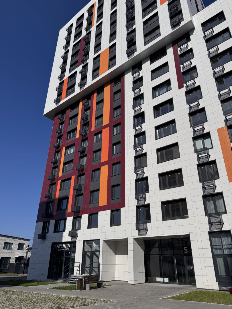 Квартира Новая 1-комнатная квартира с видом на Волгу