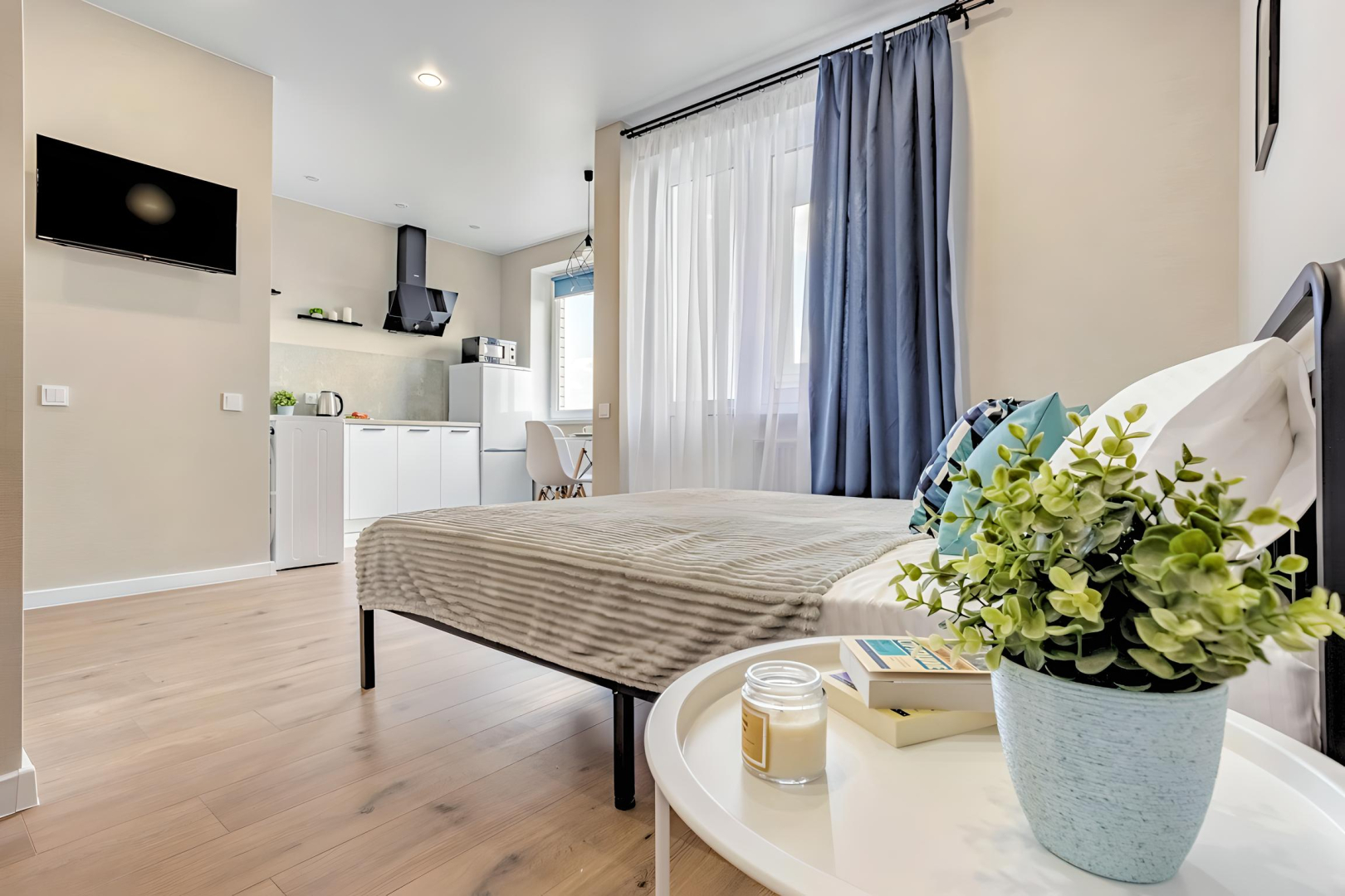 Апартаменты студия на Заполярной