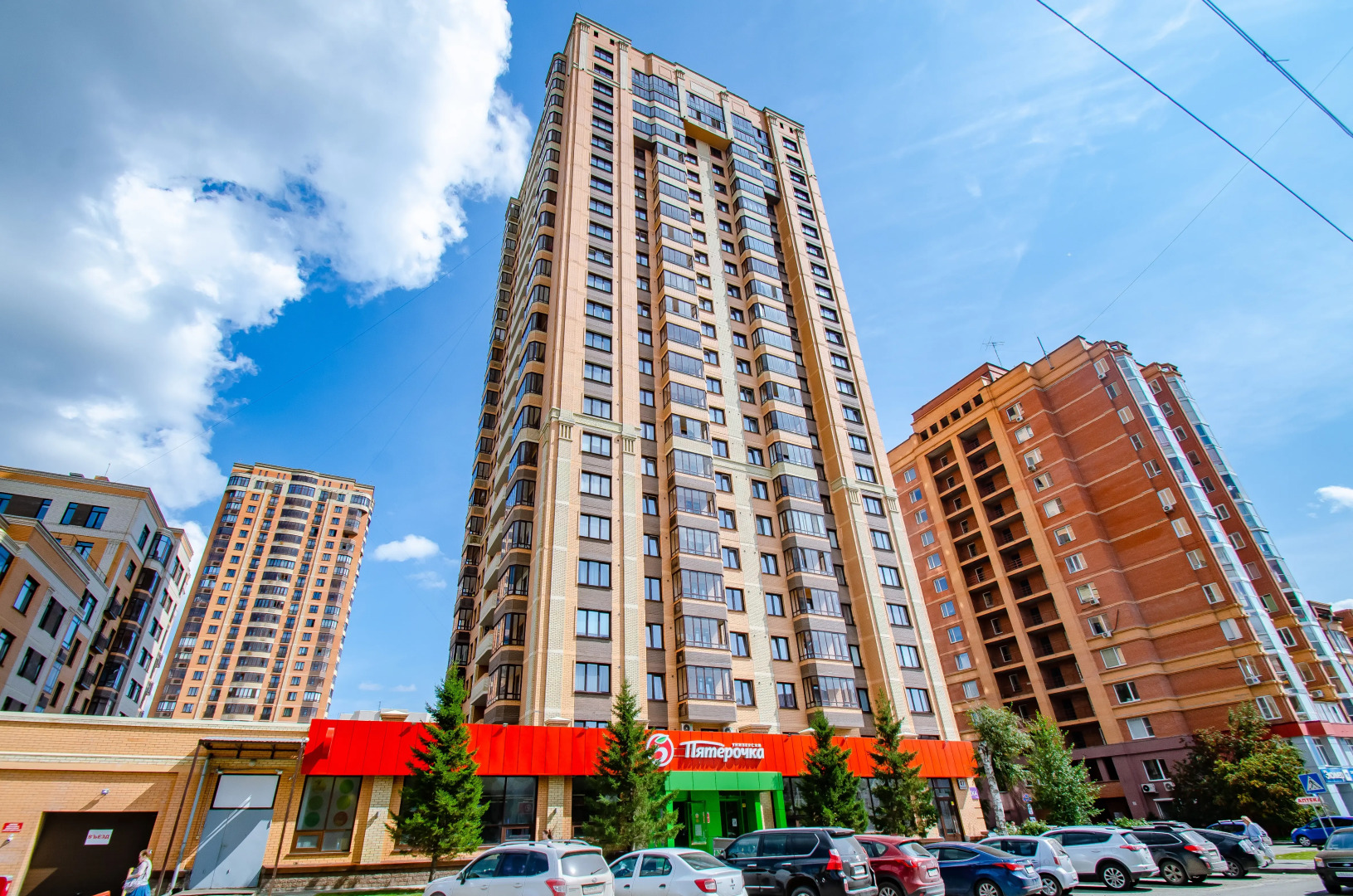 Квартира Видовая 2к Andora-apart в центре на 23 этаже в ЖК Державинский квартал