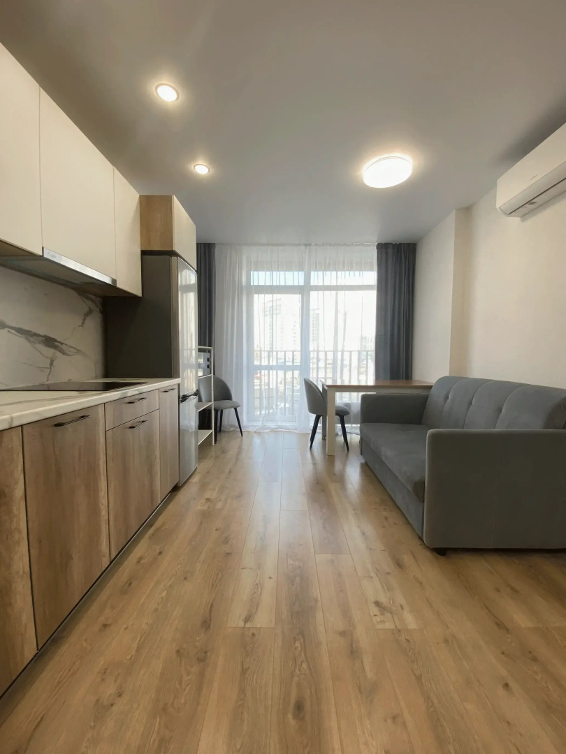 Квартира 1-к., 38,6 м², 2 кровати