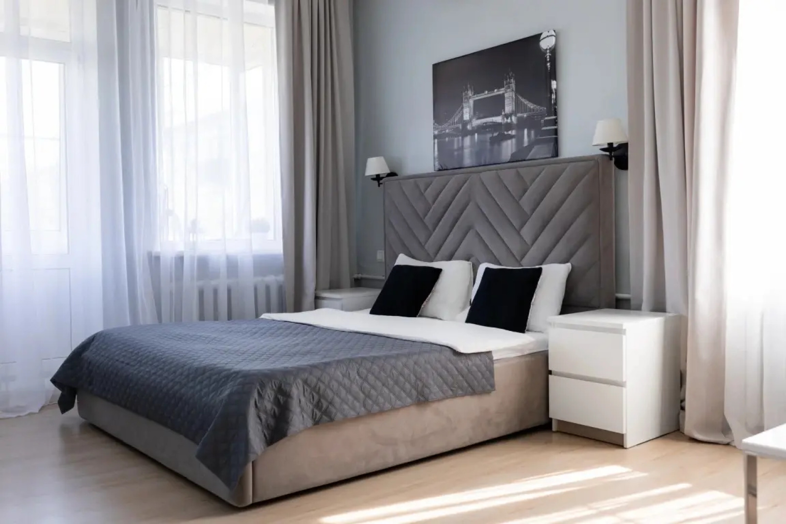 Апартаменты Сканди хаус грей