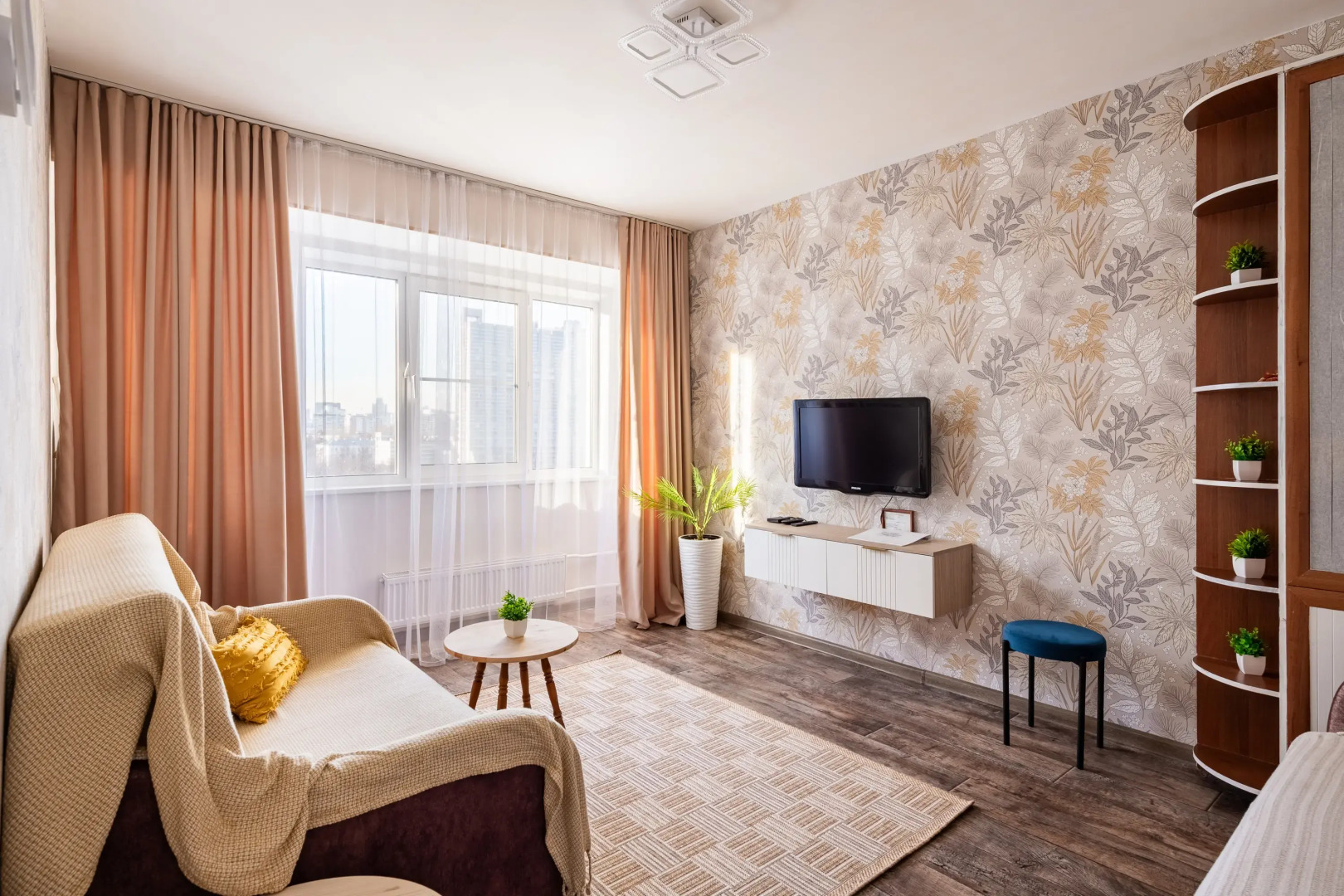 Квартира Двухкомнатная Natali Apart на Метро Севастопольская