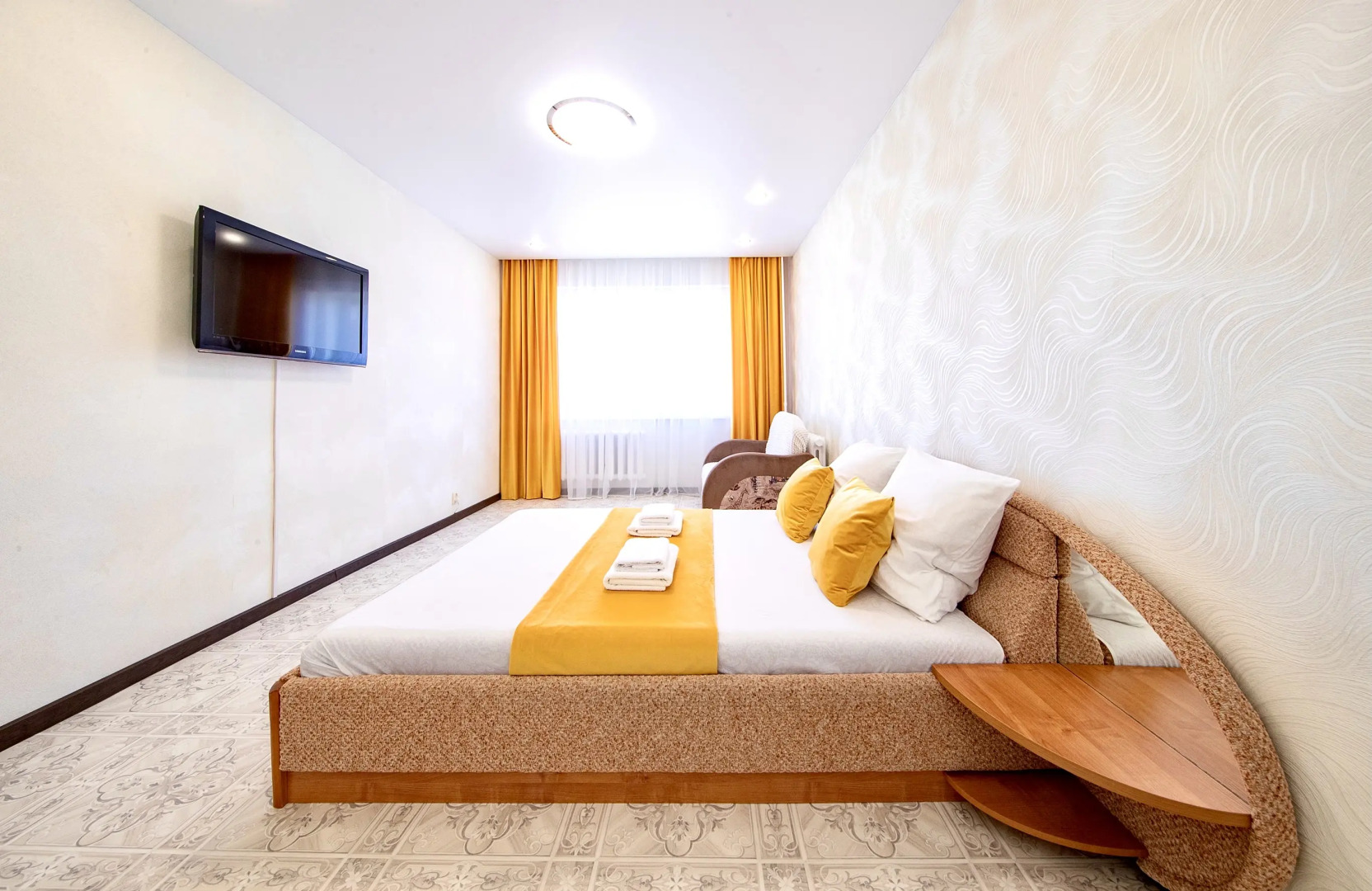 Апартаменты FSF Однушка В Мирном 6/3-Бесконтактный заезд