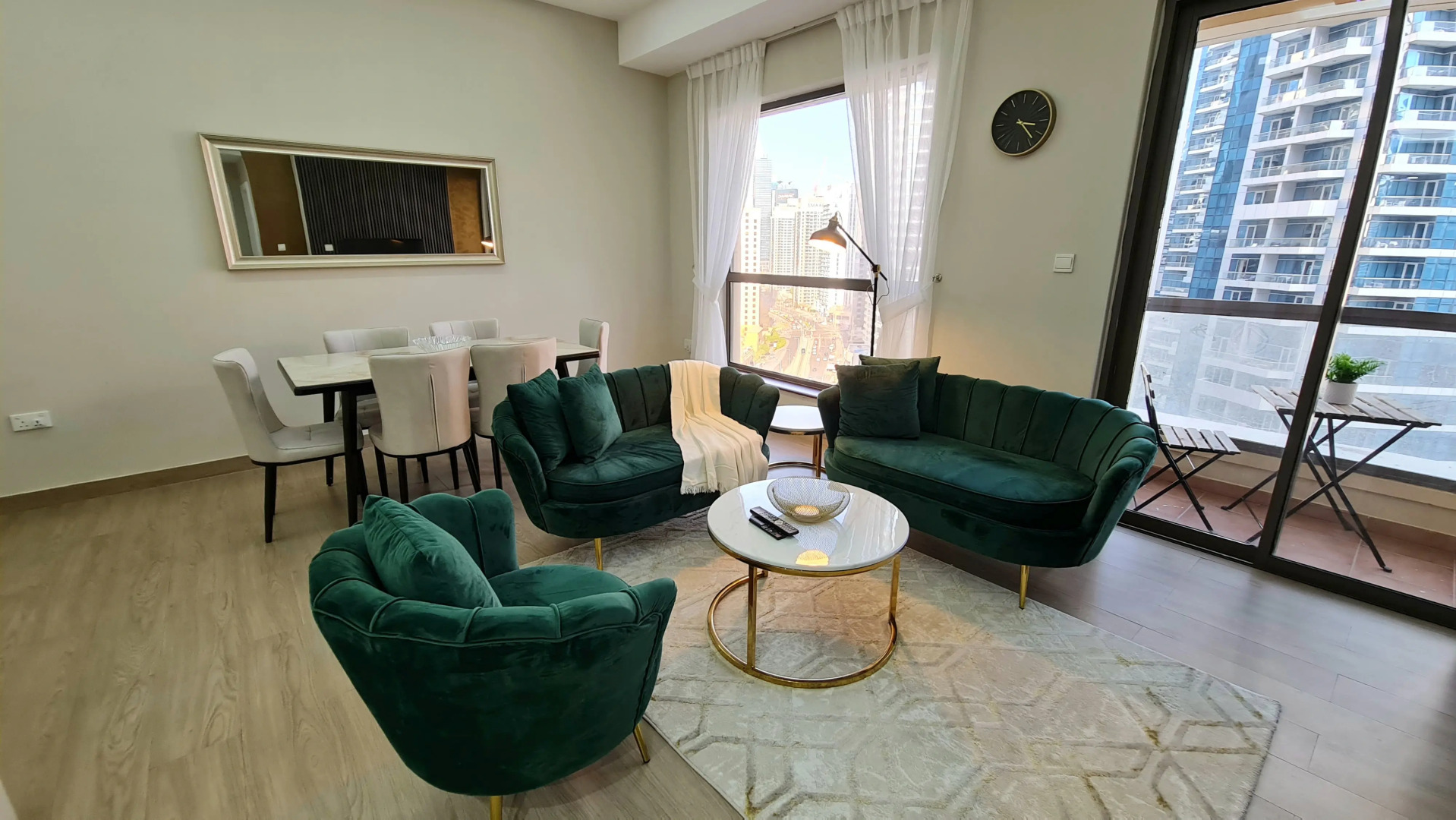 Апартаменты Marco Polo - High-rise 1BR Apt with Amazing Marina Views