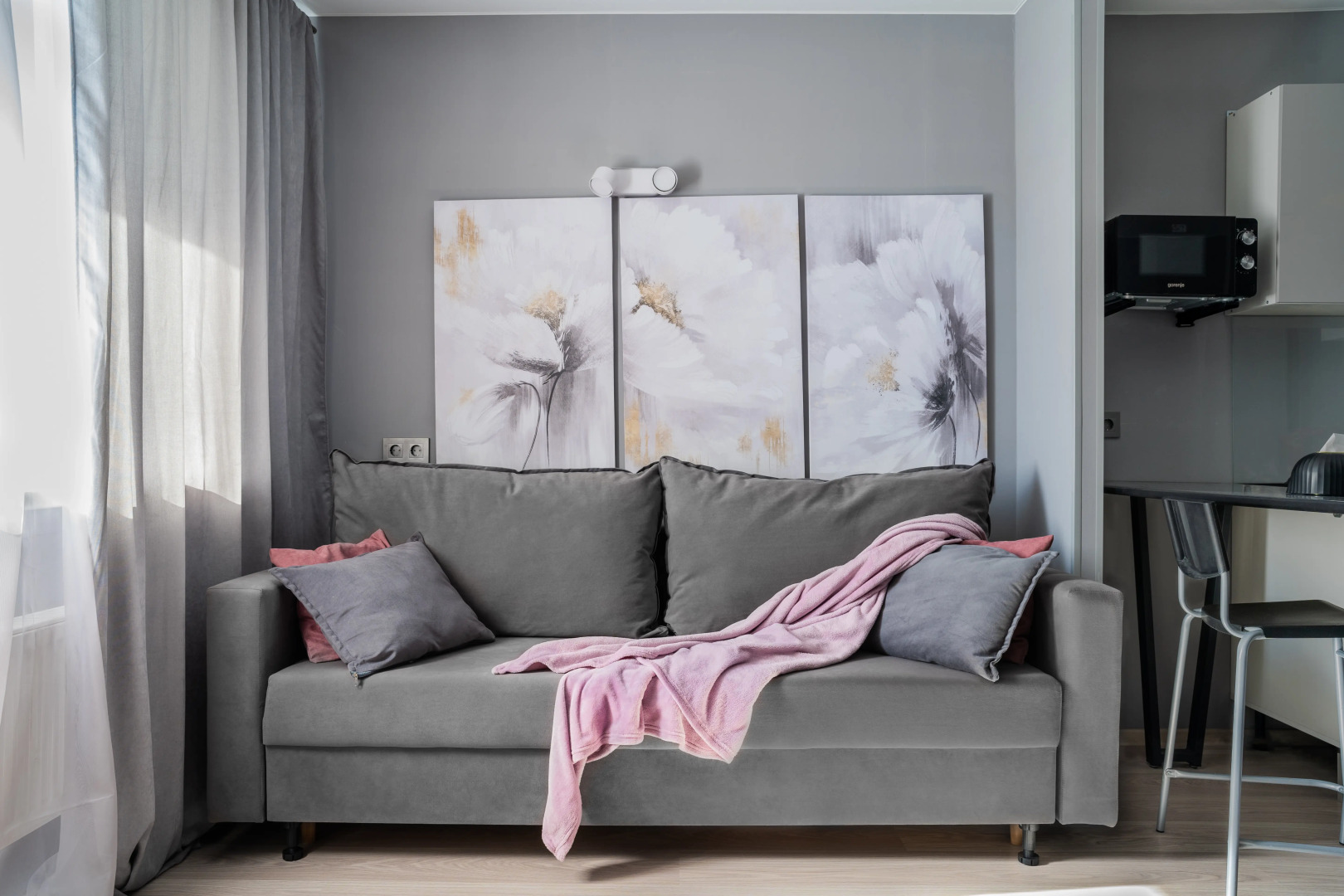 Квартира Студия на 2 этаже